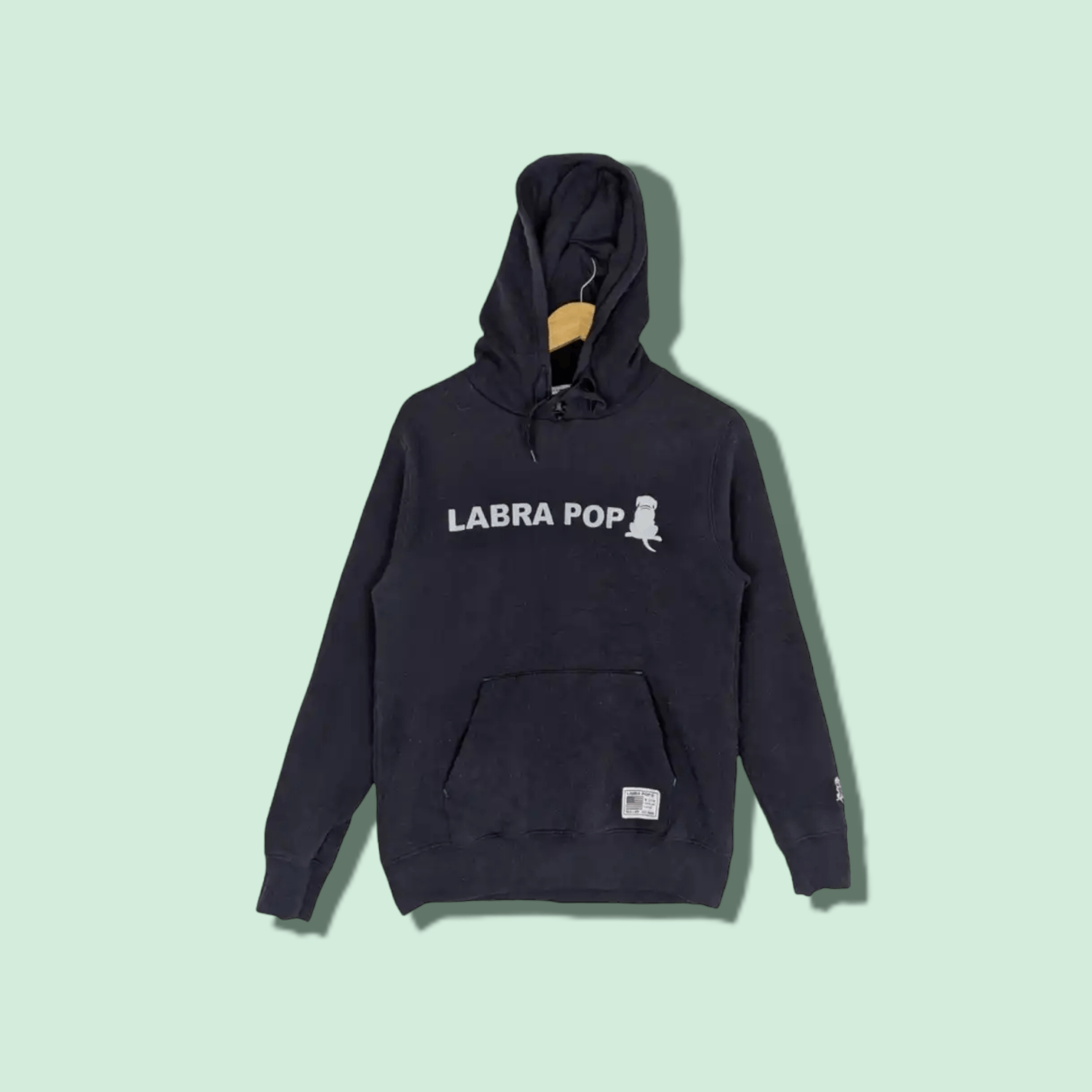 American Apparel × Japanese Brand Rare USA Japan LABRA POP Dog Animal Hoodie Size US S / EU 44-46 / 1 - 1 Thumbnail