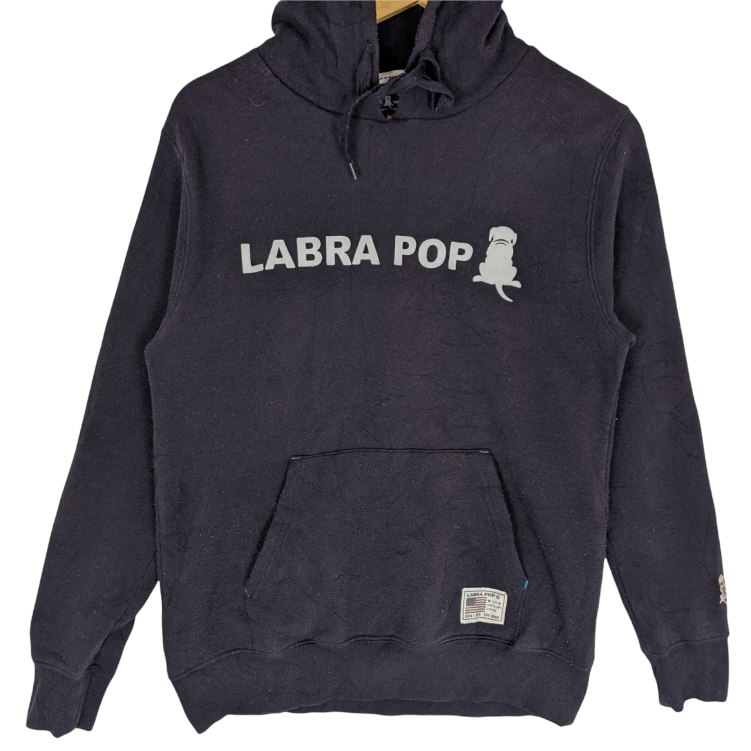 American Apparel × Japanese Brand Rare USA Japan LABRA POP Dog Animal Hoodie Size US S / EU 44-46 / 1 - 2 Thumbnail