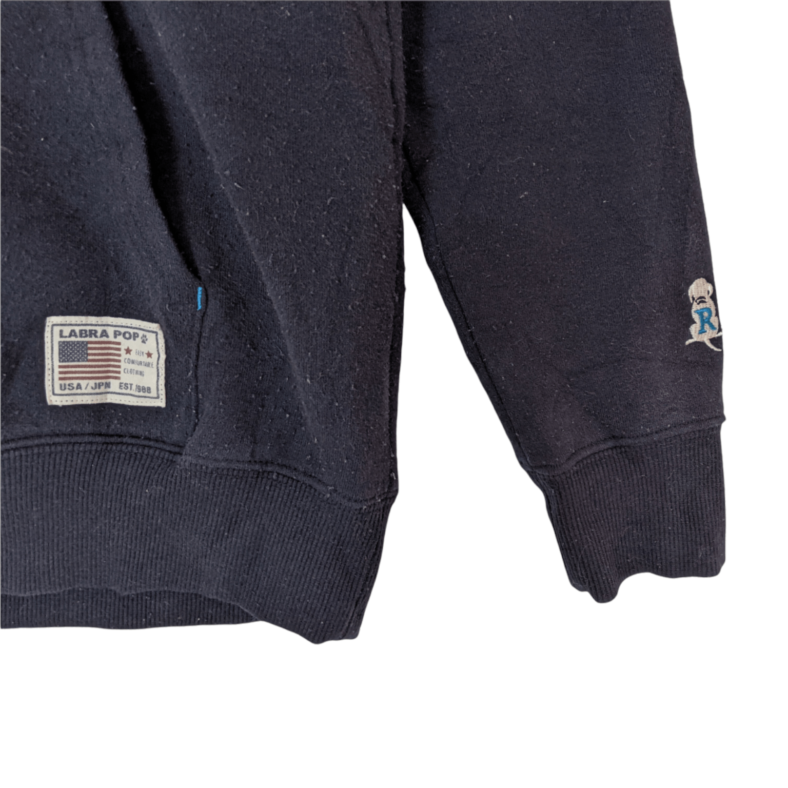 American Apparel × Japanese Brand Rare USA Japan LABRA POP Dog Animal Hoodie Size US S / EU 44-46 / 1 - 7 Thumbnail
