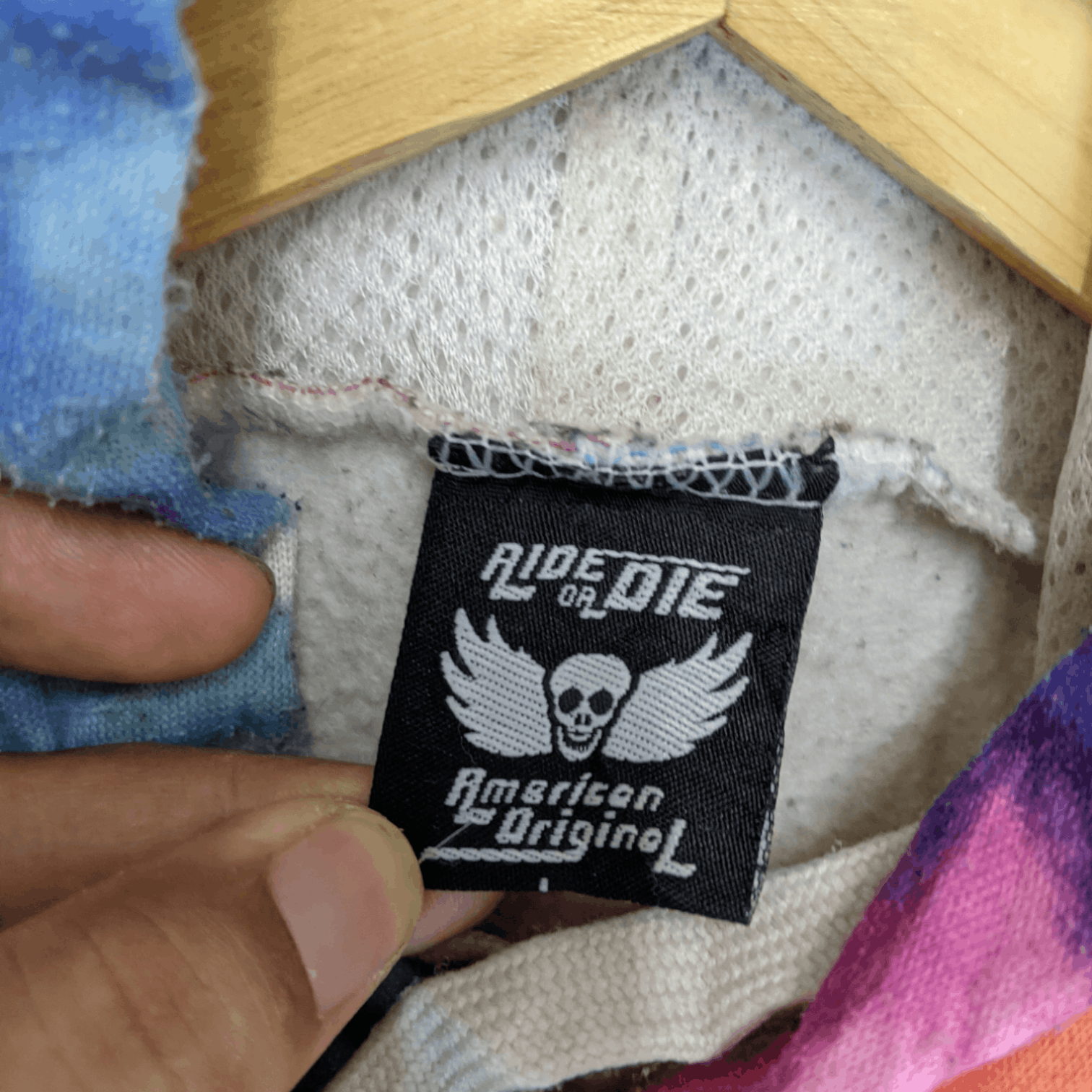 Japanese Brand RIDE OR DIE Santa Cruz Skateboard Tye Dyed Hoodie Size US L / EU 52-54 / 3 - 11 Thumbnail