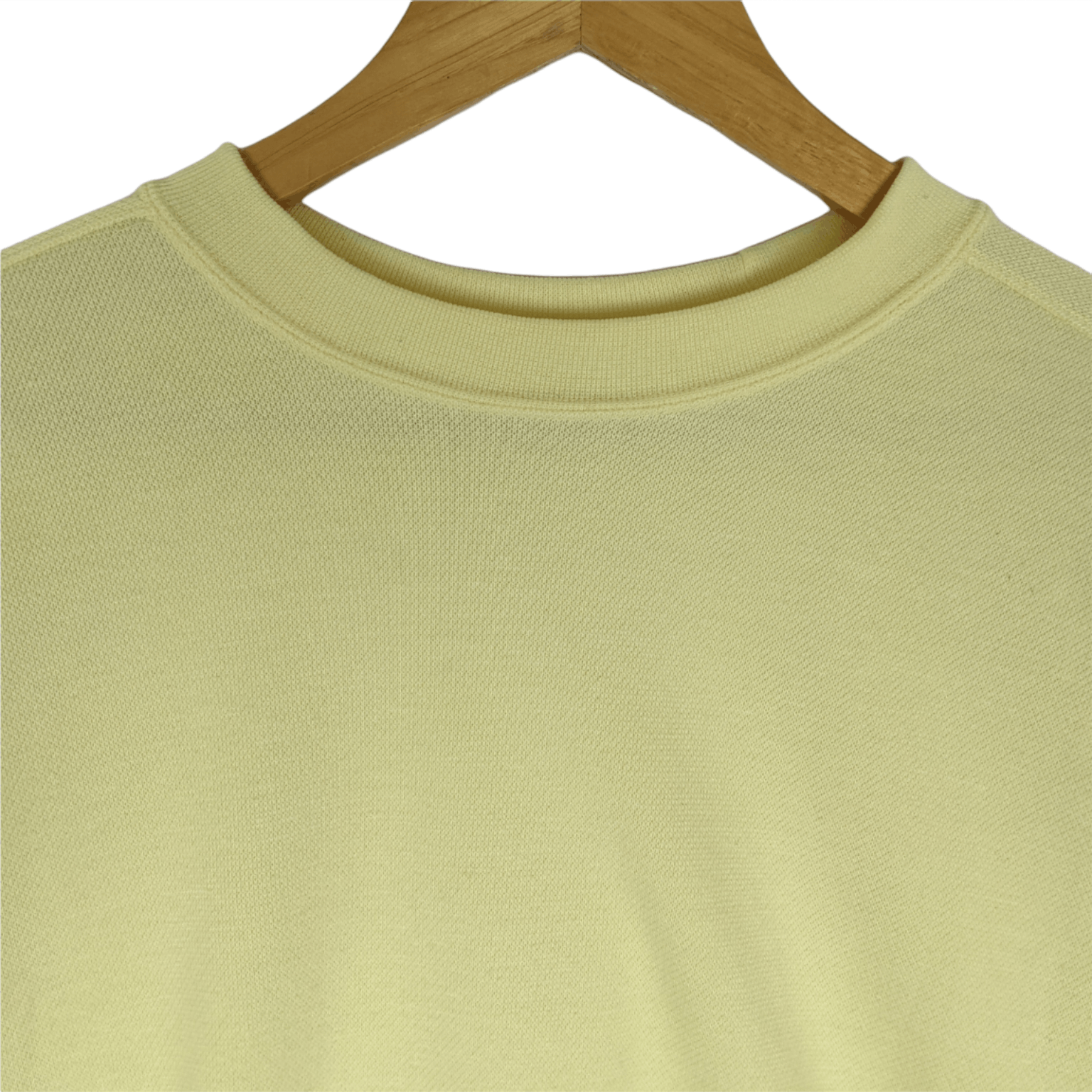 Champion × Vintage Vintage 90's CHAMPION Yellow Plain Jumper Sweatshirt Size US L / EU 52-54 / 3 - 4 Thumbnail