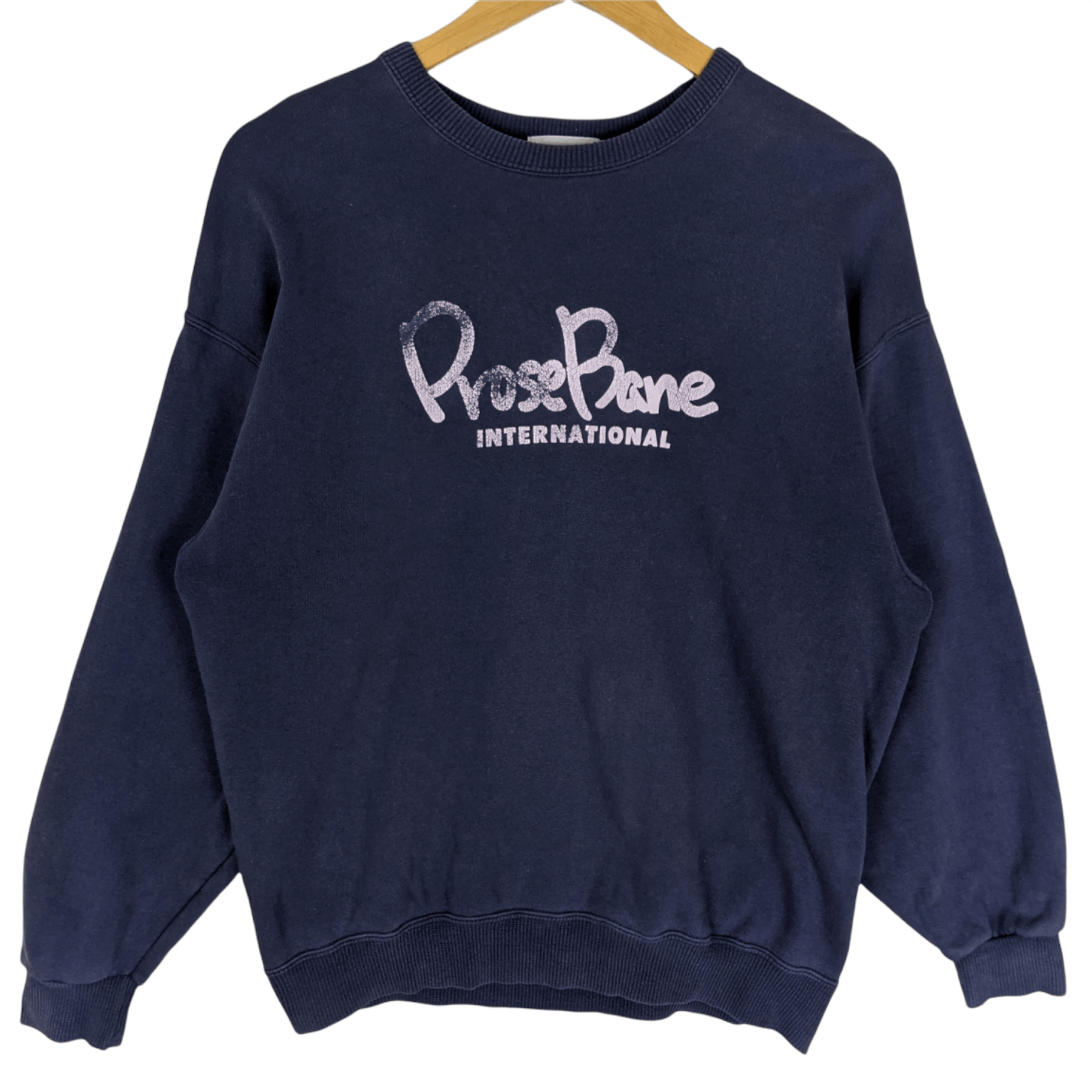 Japanese Brand PASSAGE Prose Bane Big Spell Out Jumper Sweatshirt Size US M / EU 48-50 / 2 - 2 Thumbnail