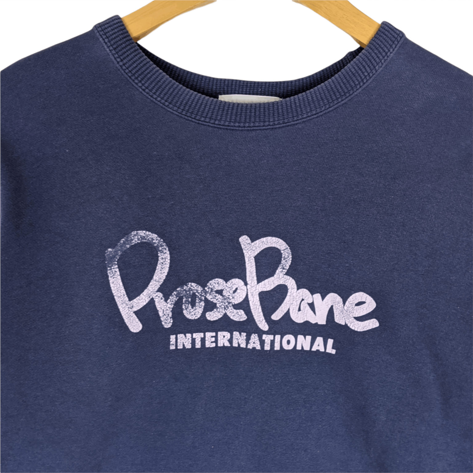 Japanese Brand PASSAGE Prose Bane Big Spell Out Jumper Sweatshirt Size US M / EU 48-50 / 2 - 4 Thumbnail