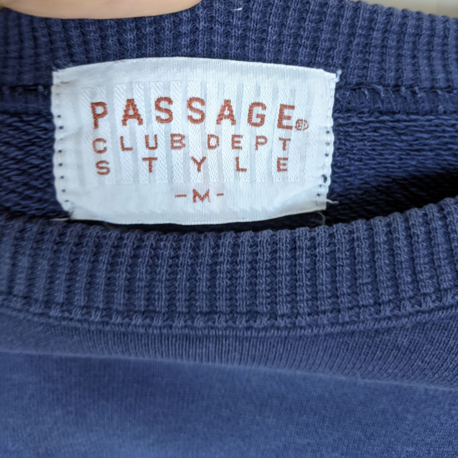 Japanese Brand PASSAGE Prose Bane Big Spell Out Jumper Sweatshirt Size US M / EU 48-50 / 2 - 8 Thumbnail