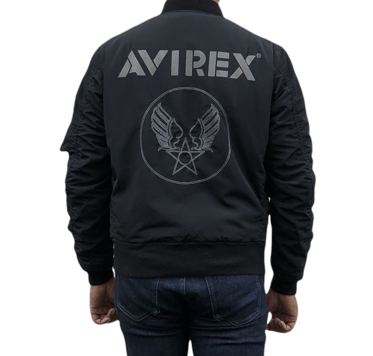 Avirex 🔥 Avirex Back Print MA-1 Flight Jacket Size US M / EU 48-50 / 2 - 1 Thumbnail