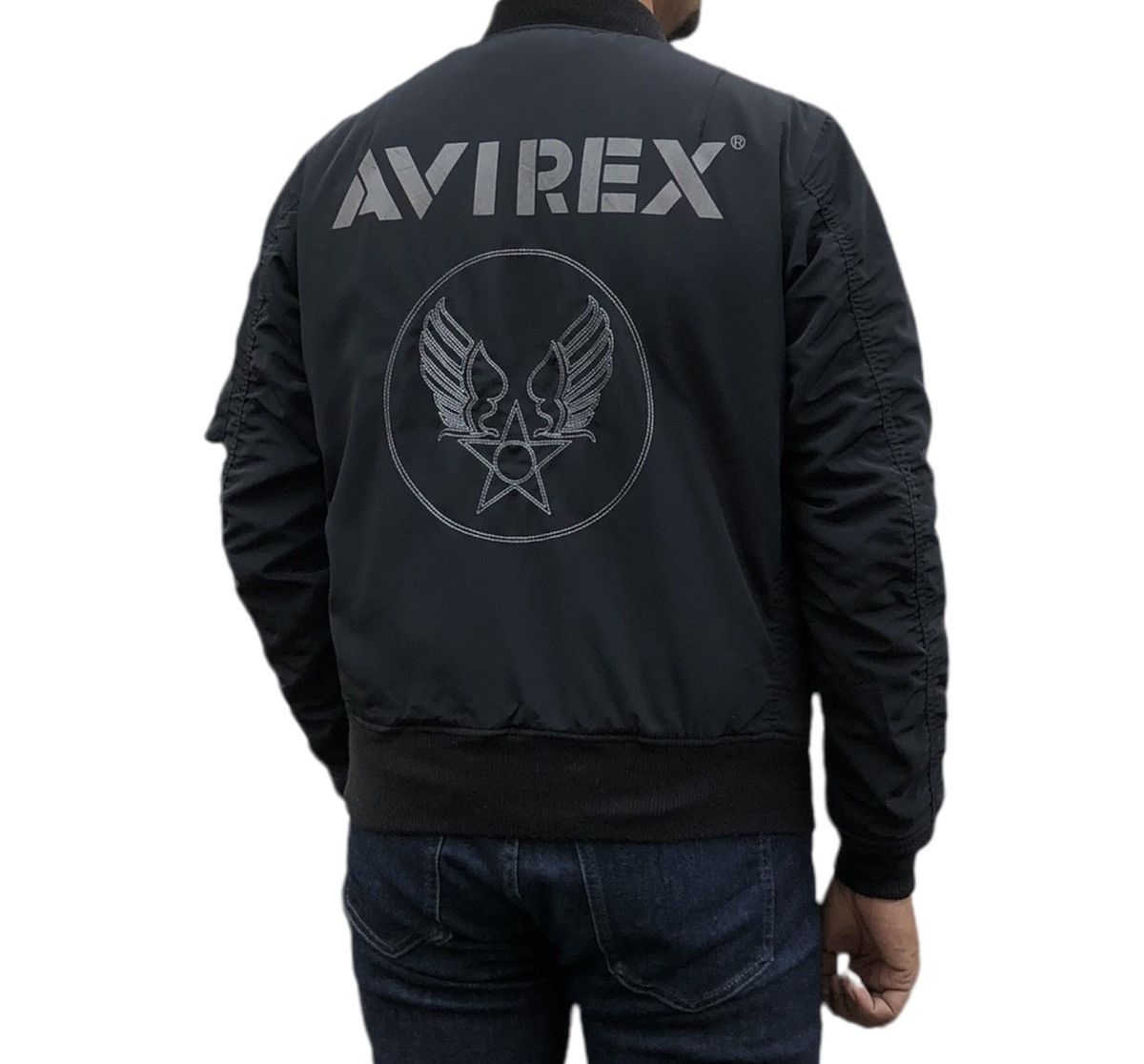 Avirex 🔥 Avirex Back Print MA-1 Flight Jacket Size US M / EU 48-50 / 2 - 4 Thumbnail