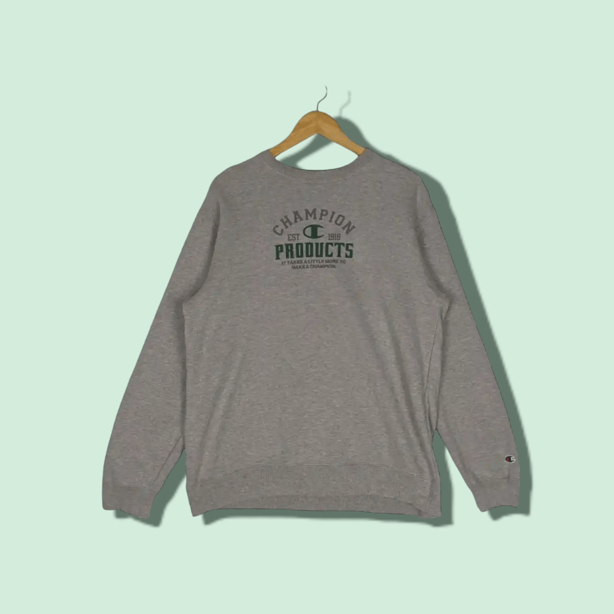 Champion CHAMPION Big Logo Jumper Sweatshirt Size US L / EU 52-54 / 3 - 1 Thumbnail