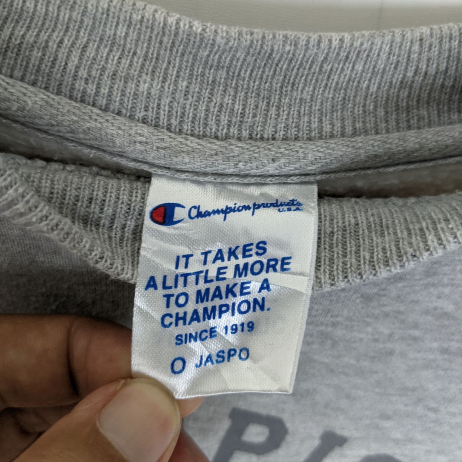 Champion CHAMPION Big Logo Jumper Sweatshirt Size US L / EU 52-54 / 3 - 7 Thumbnail