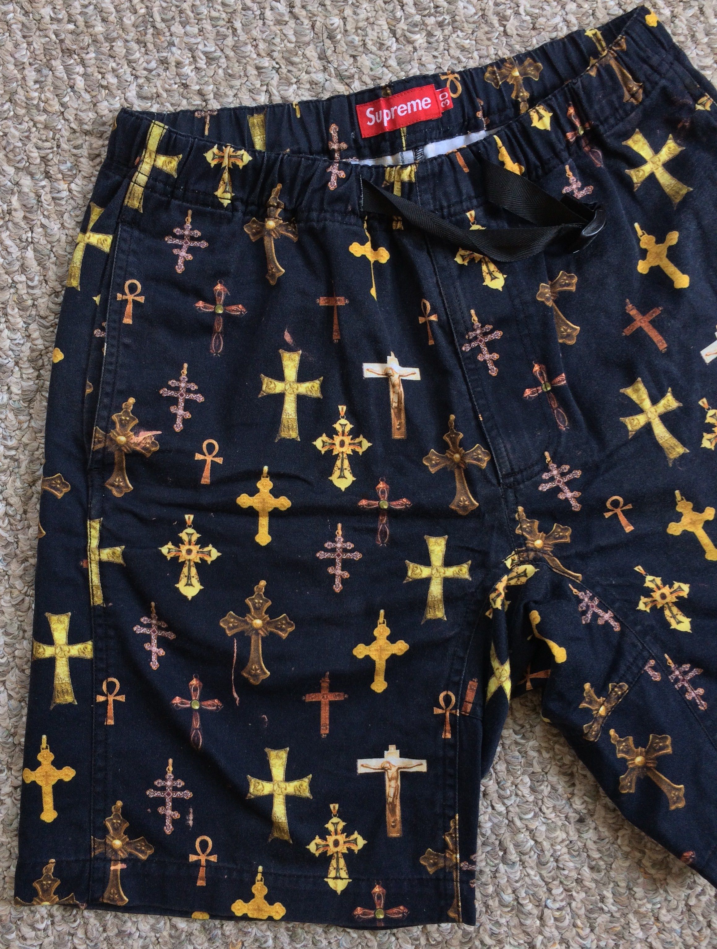 Supreme S/S 2013 Supreme Crosses Belted Shorts Size US 30 / EU 46 - 2 Thumbnail