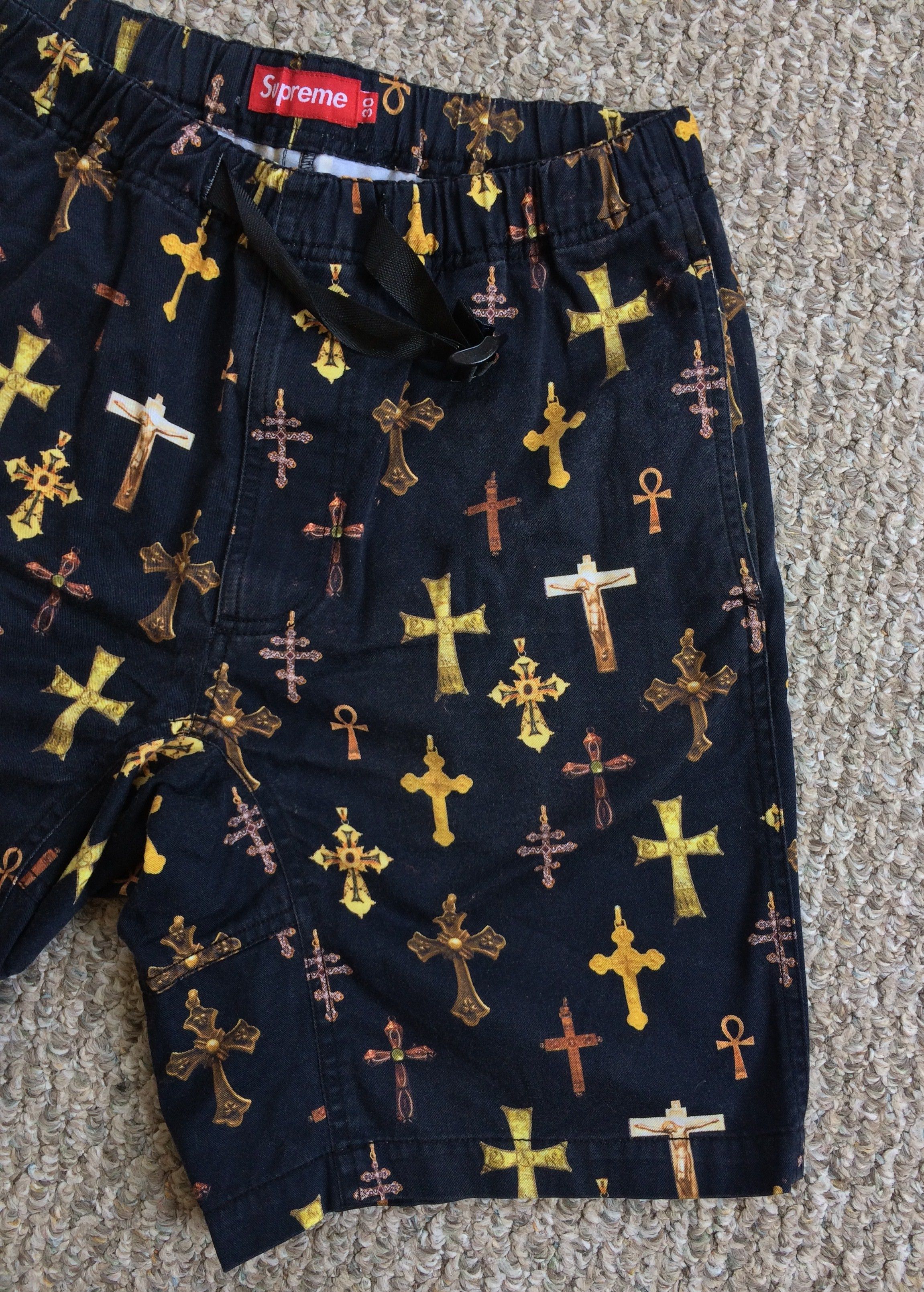Supreme S/S 2013 Supreme Crosses Belted Shorts Size US 30 / EU 46 - 3 Thumbnail