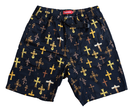 Supreme S/S 2013 Supreme Crosses Belted Shorts Size US 30 / EU 46 - 1 Thumbnail
