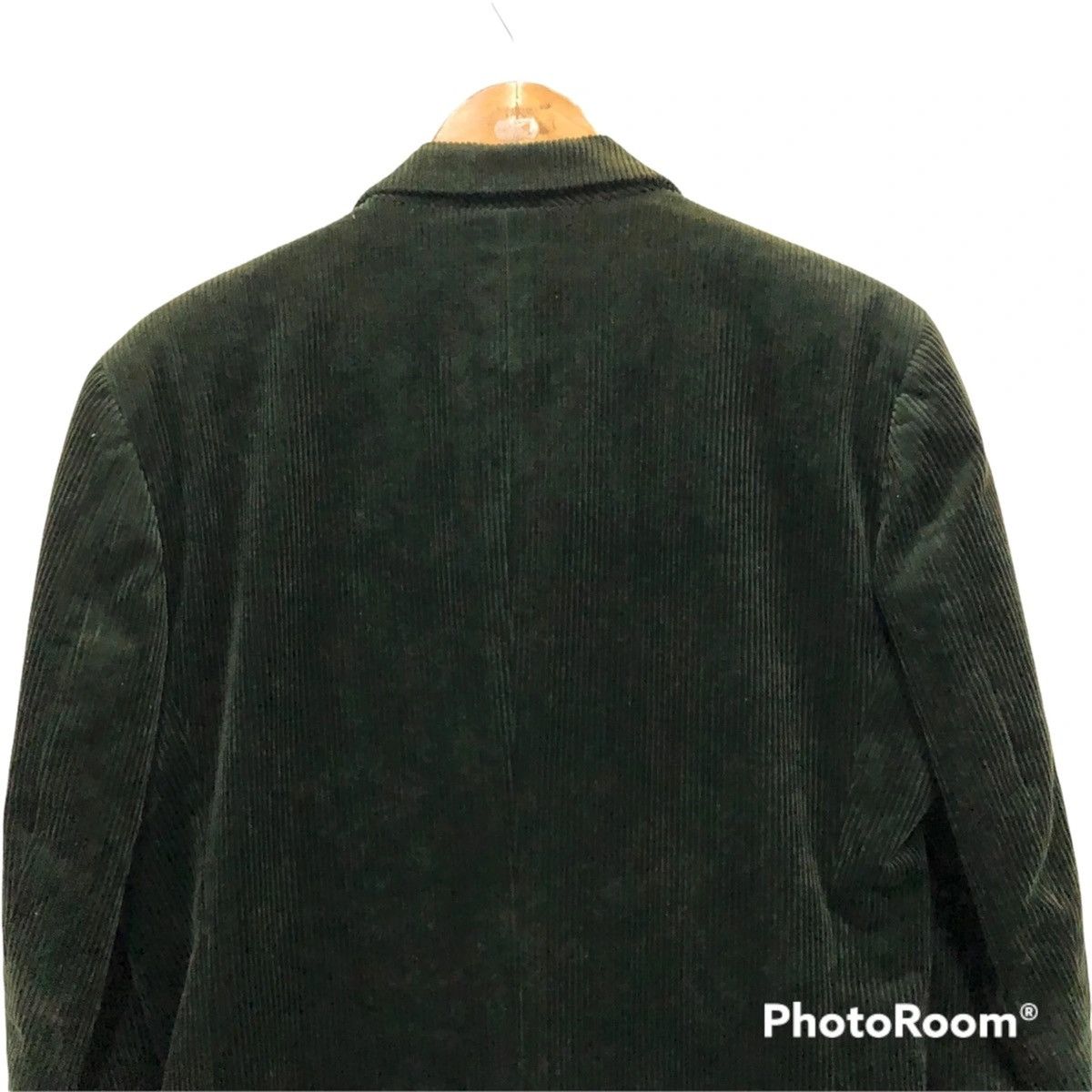 Burberry Offer Very Rare corduroy coat / blazer big logo fit like M Size US S / EU 44-46 / 1 - 10 Thumbnail