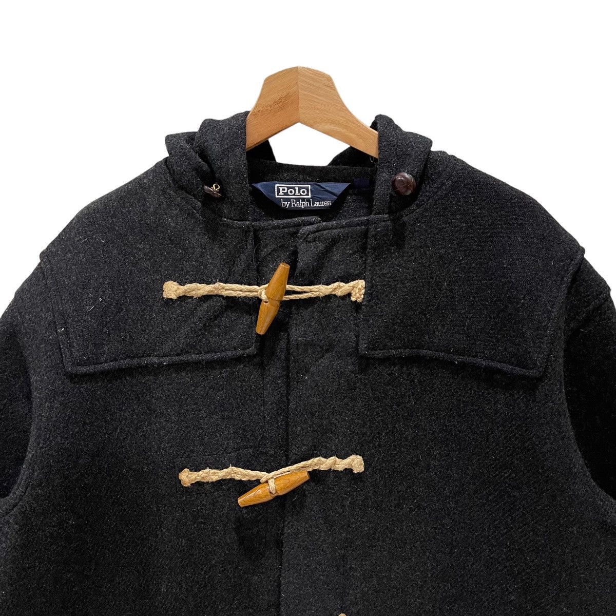 RRL Ralph Lauren × Ralph Lauren × Vintage 💥Vintage💥Polo Ralph Lauren Duffle Wool Coat Jacket Size US M / EU 48-50 / 2 - 3 Thumbnail