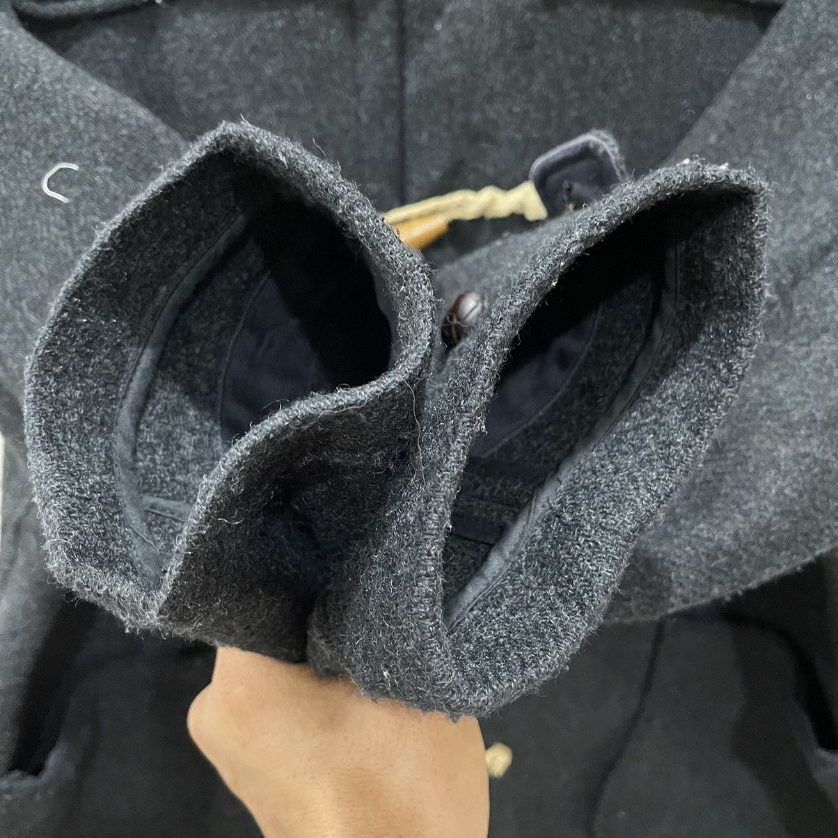RRL Ralph Lauren × Ralph Lauren × Vintage 💥Vintage💥Polo Ralph Lauren Duffle Wool Coat Jacket Size US M / EU 48-50 / 2 - 17 Thumbnail
