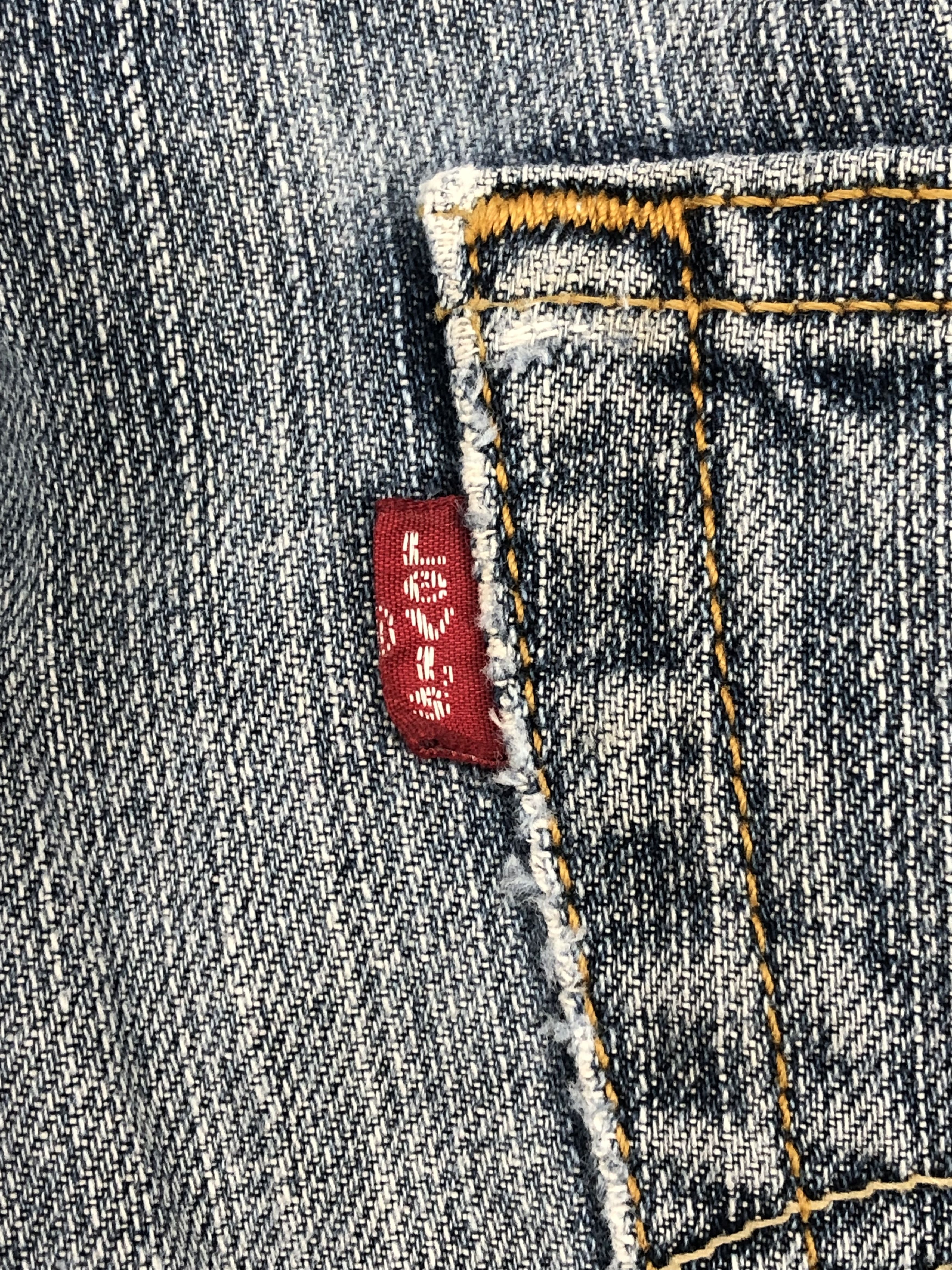 Levi's × Vintage Vintage Distressed Levis 559 Faded Blue Jeans DP1538 Size US 35 - 6 Thumbnail