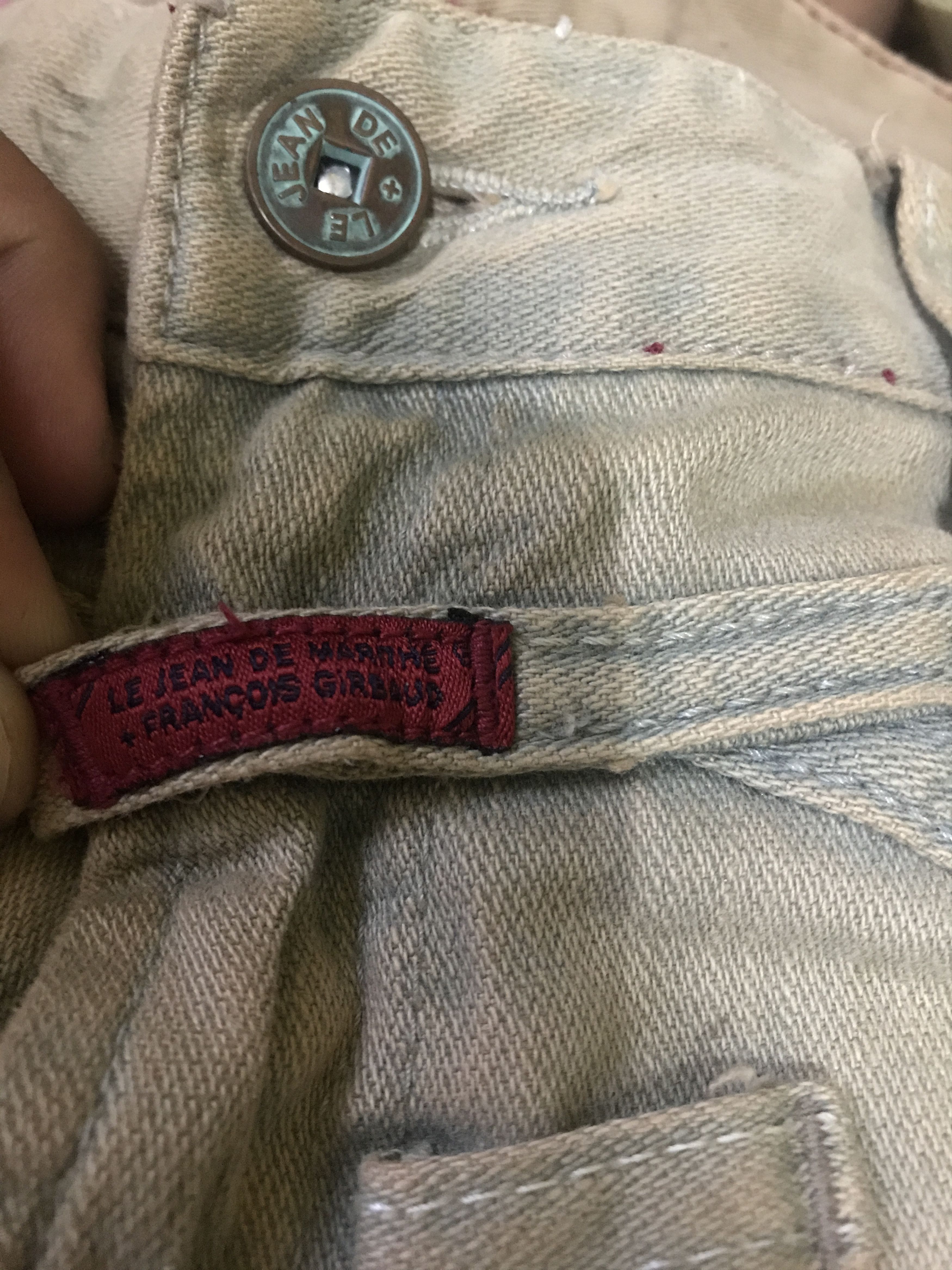 Marithe + Francois Girbaud Marithe Francois Girbaud Rusty Mud Denim Pants Size US 33 - 5 Thumbnail