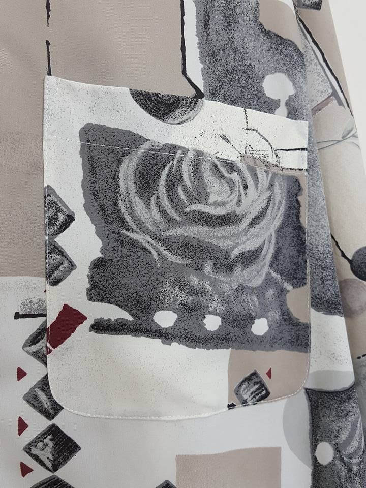 Designer × Japanese Brand Japan Brand SYNTHETIC HOMME Classic Pop Art Abstract Shirt Size US L / EU 52-54 / 3 - 8 Thumbnail