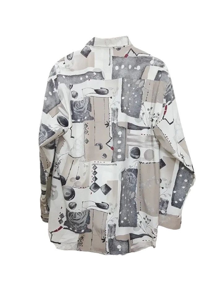 Designer × Japanese Brand Japan Brand SYNTHETIC HOMME Classic Pop Art Abstract Shirt Size US L / EU 52-54 / 3 - 2 Thumbnail