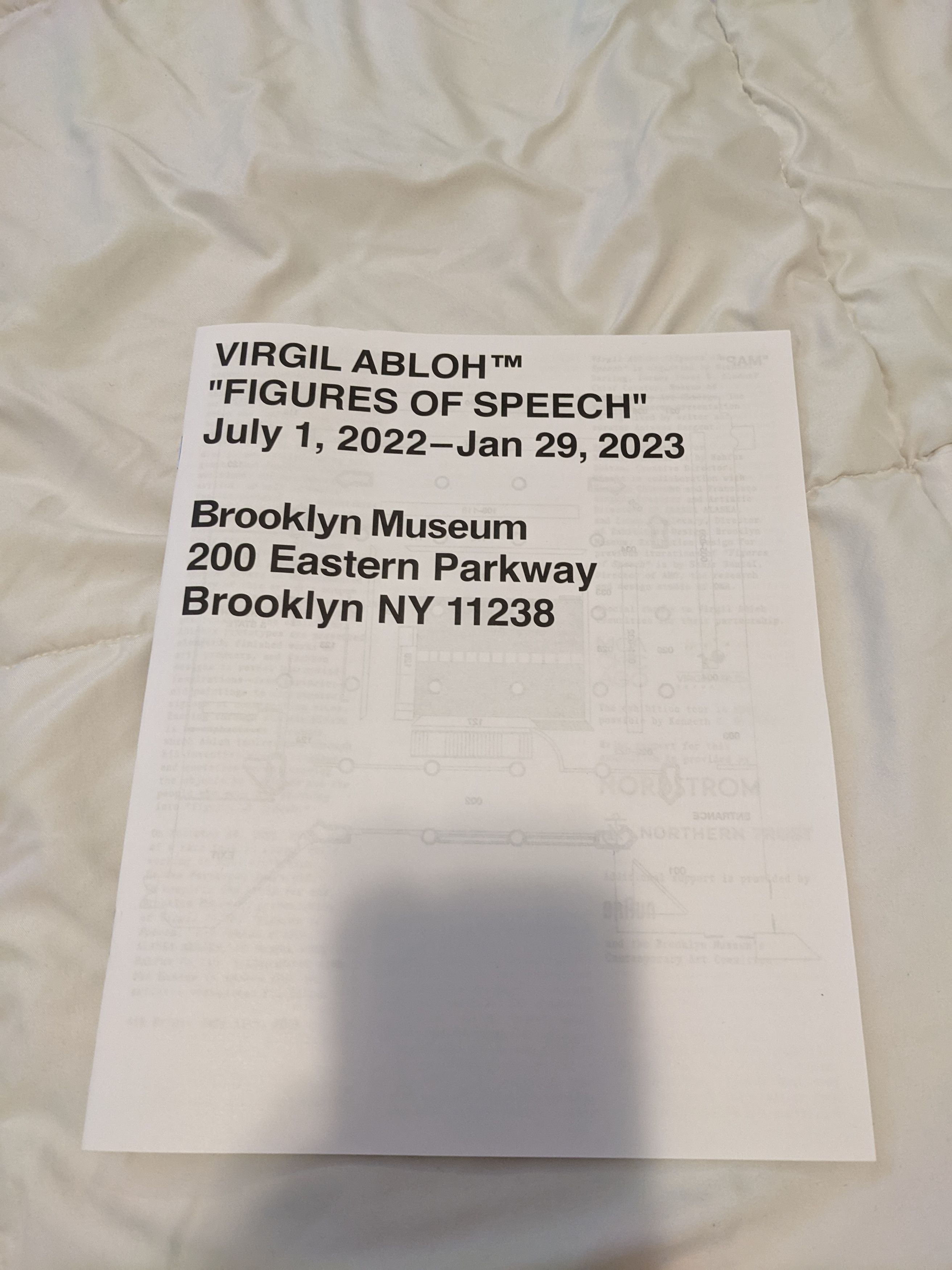 Virgil Abloh Brooklyn Museum x JIM JOE Size US L / EU 52-54 / 3 - 3 Thumbnail