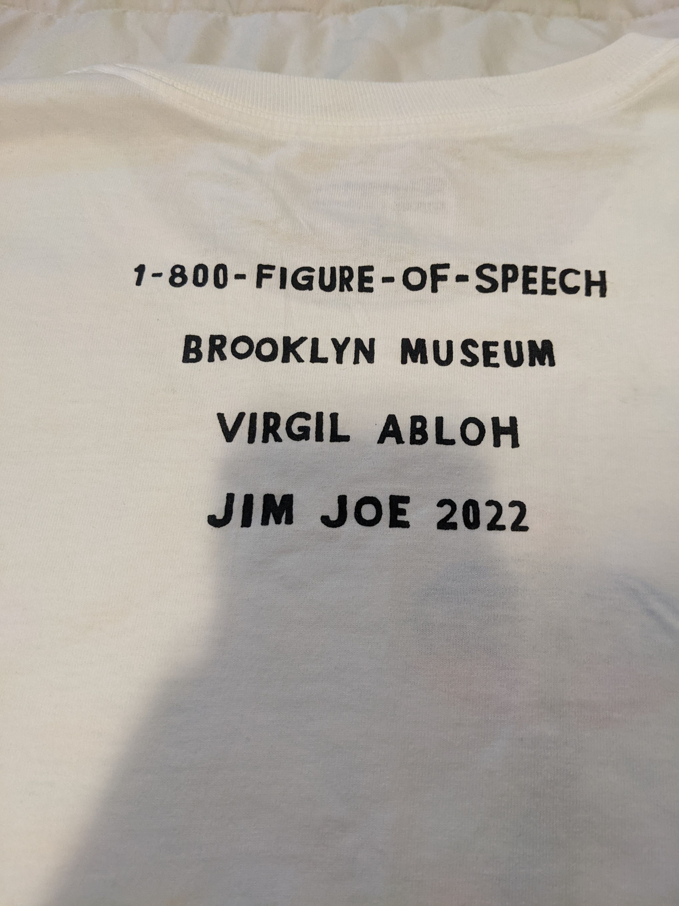 Virgil Abloh Brooklyn Museum x JIM JOE Size US L / EU 52-54 / 3 - 9 Thumbnail