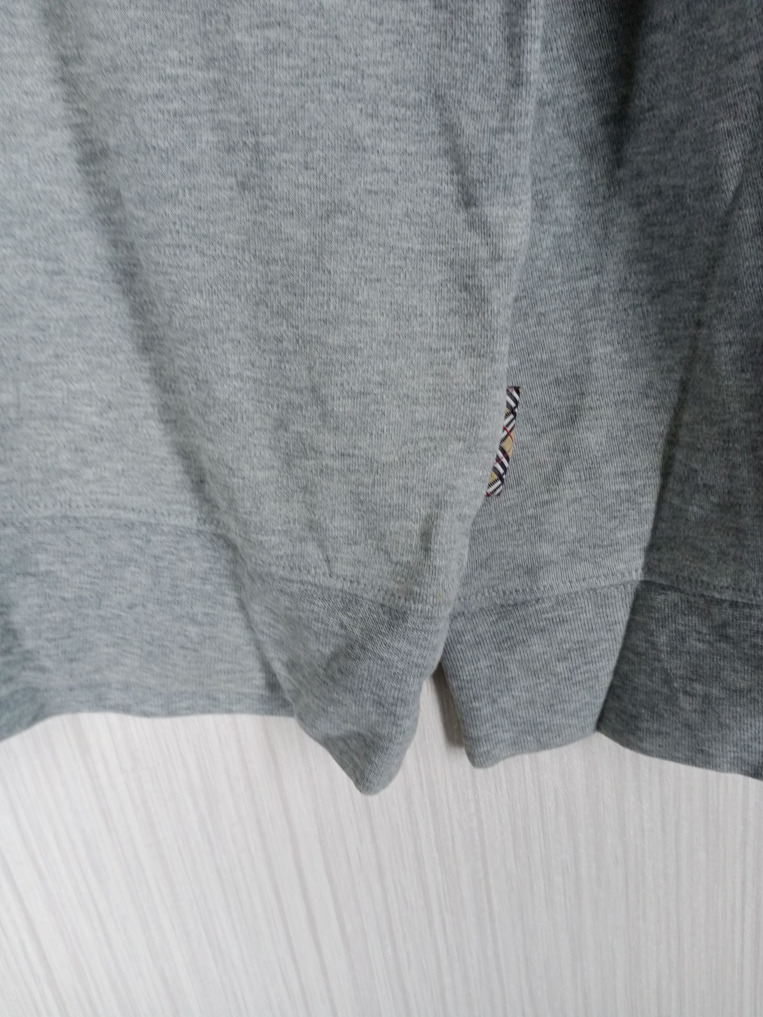 Burberry Burberry London Nova Check Embroidered Logo Sweatshirt Size US XL / EU 56 / 4 - 6 Thumbnail