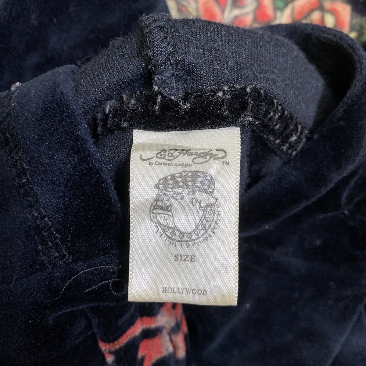Christian Audigier ED HARDY BY CHRISTIAN AUDIGIER CODUROY HOODIE SWEATER Size S / US 4 / IT 40 - 8 Thumbnail