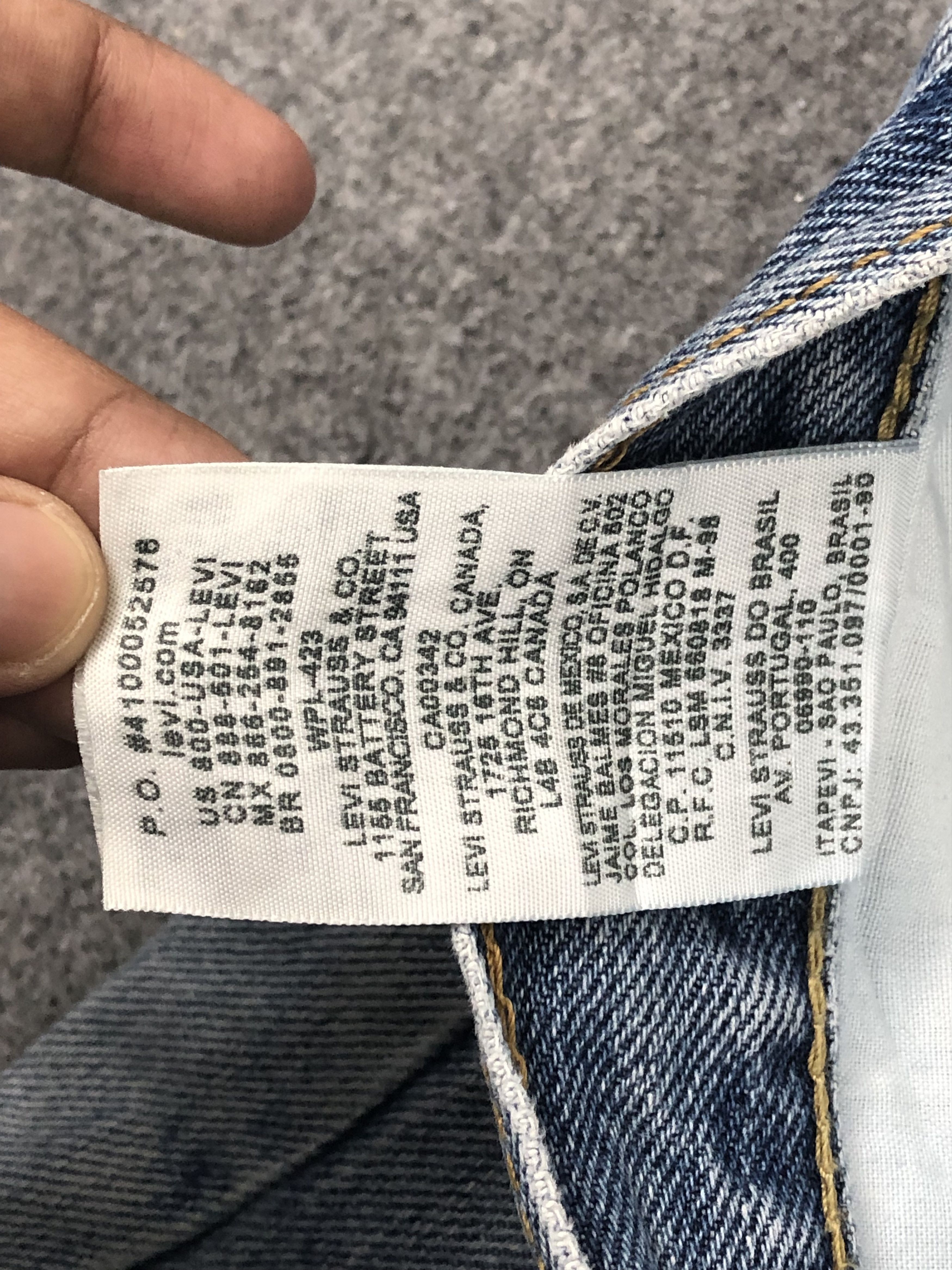 Levi's × Vintage Vintage Levis 505 Faded Blue Jeans Size US 40 / EU 56 - 10 Thumbnail