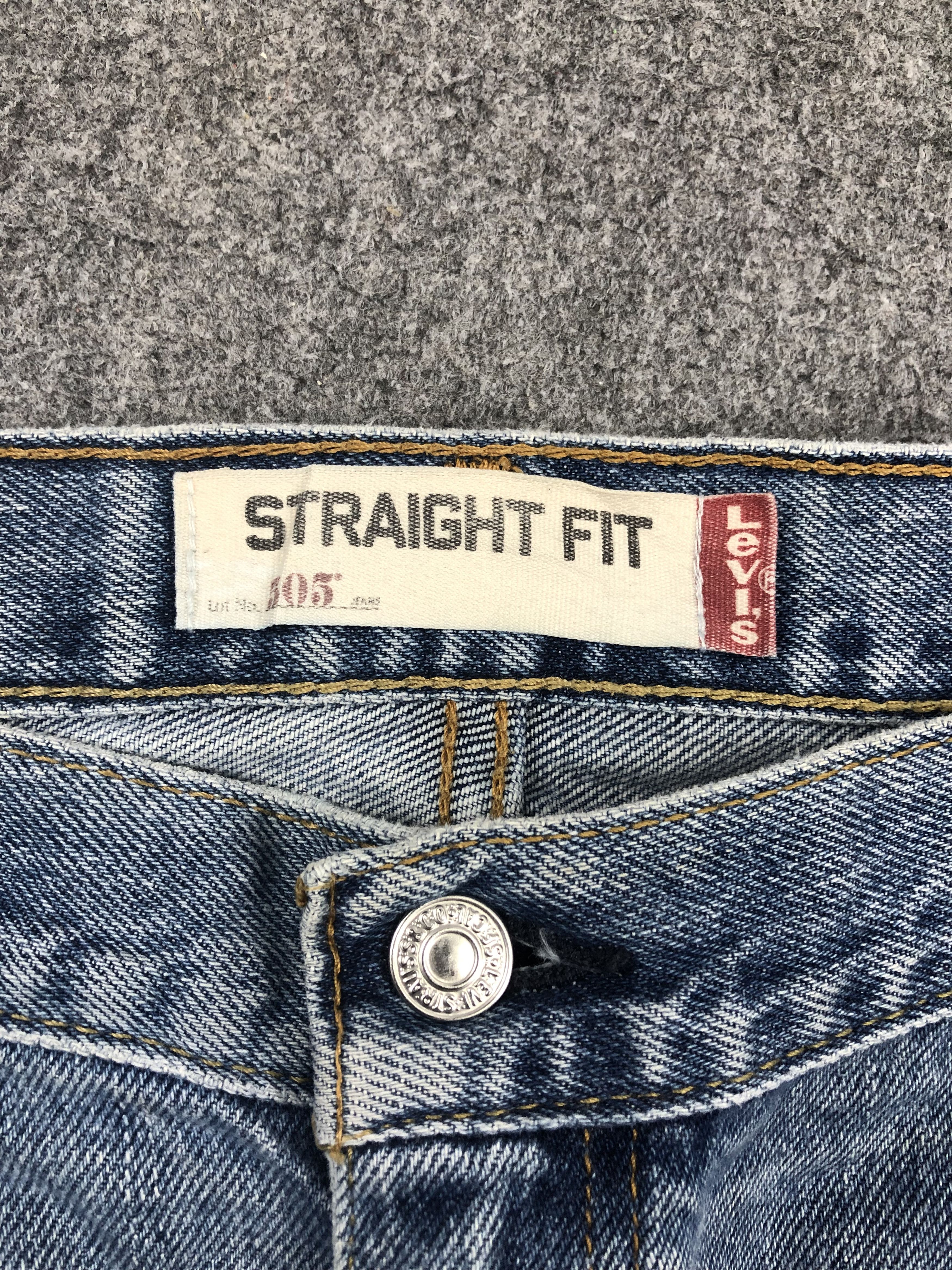 Levi's × Vintage Vintage Levis 505 Faded Blue Jeans Size US 40 / EU 56 - 7 Thumbnail