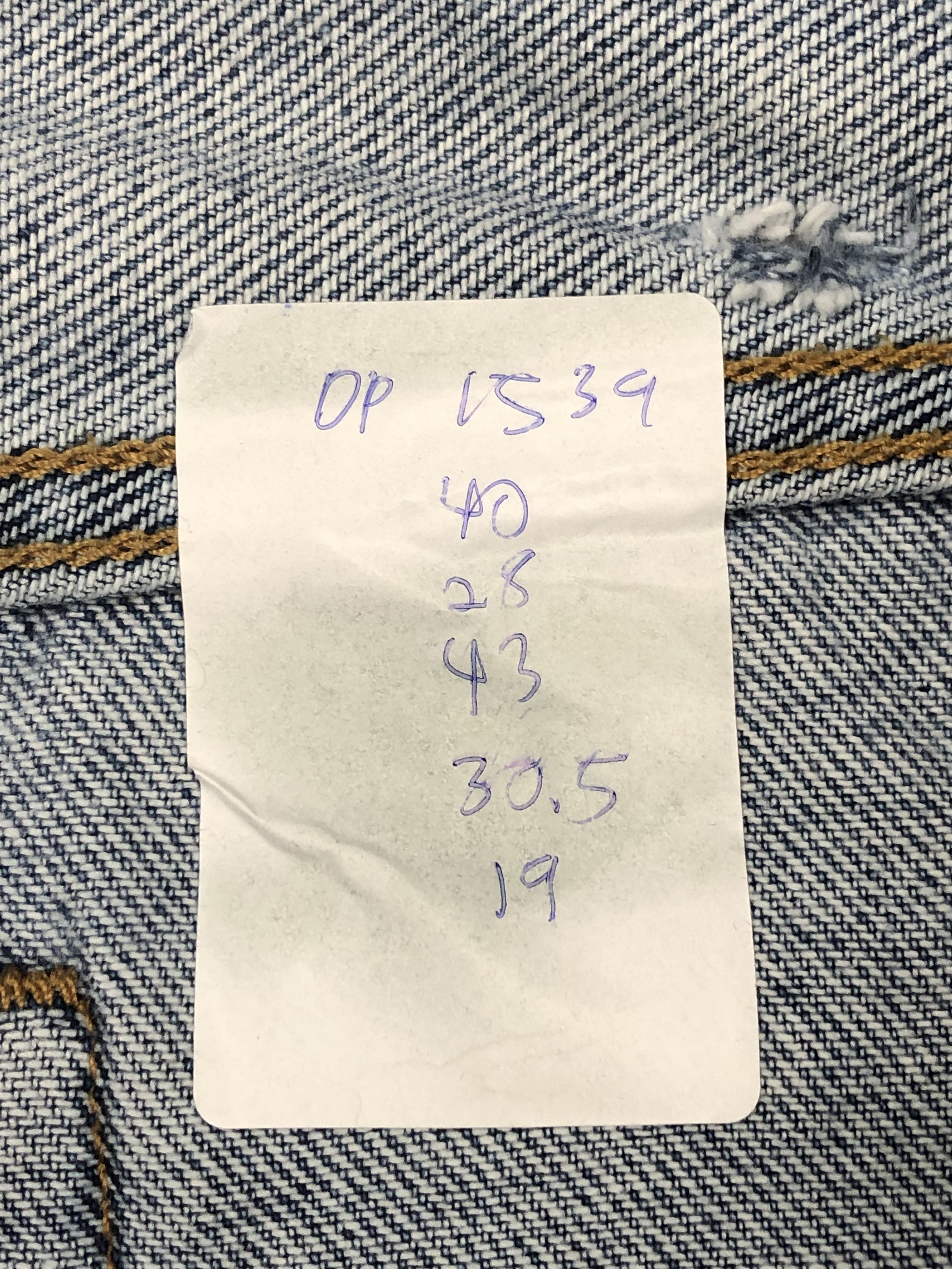 Levi's × Vintage Vintage Levis 505 Faded Blue Jeans Size US 40 / EU 56 - 14 Thumbnail