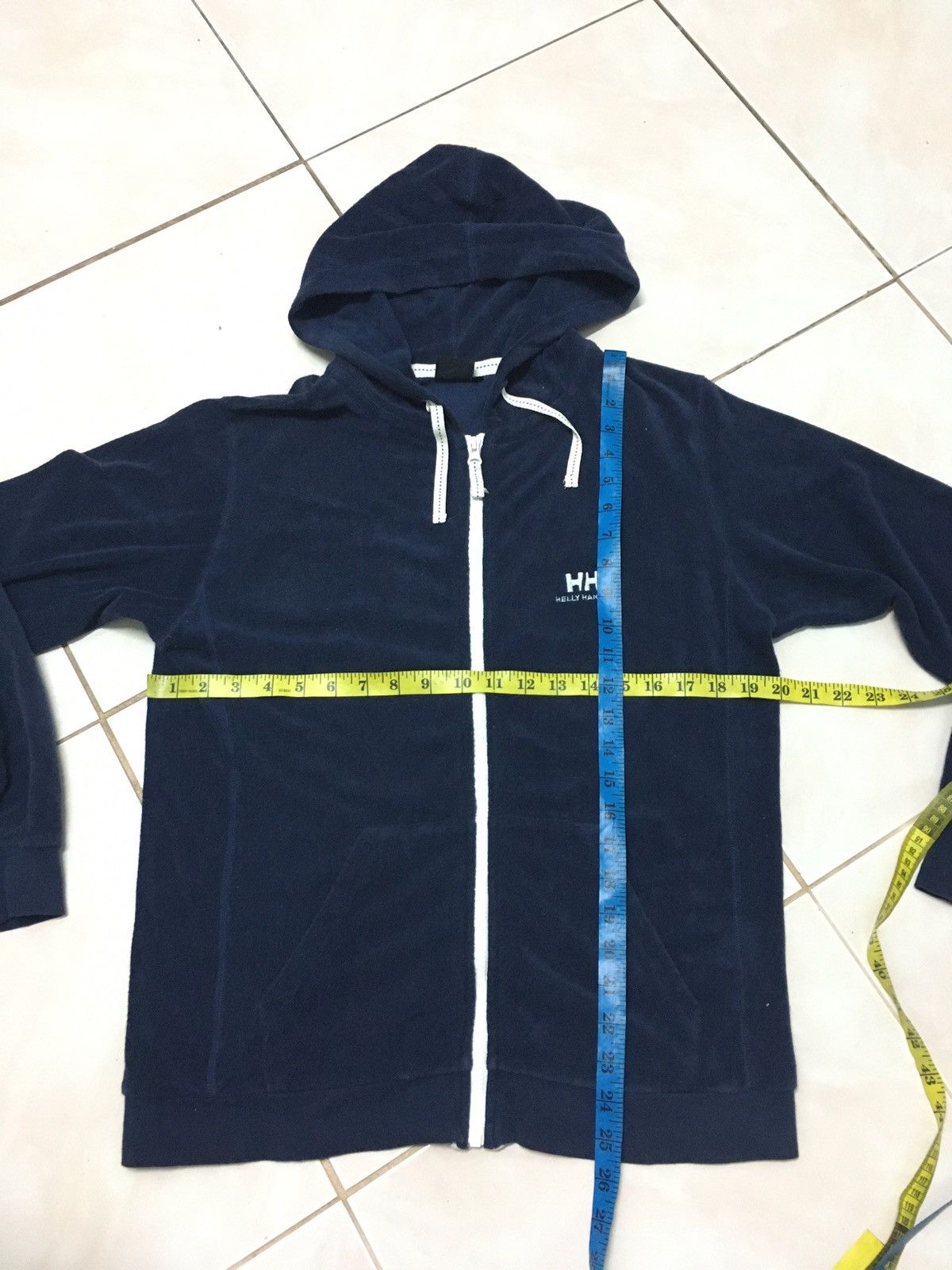 Helly Hansen × Vintage Helly Hansen Fleece Hoodie Logo Embroidery Size US M / EU 48-50 / 2 - 10 Thumbnail