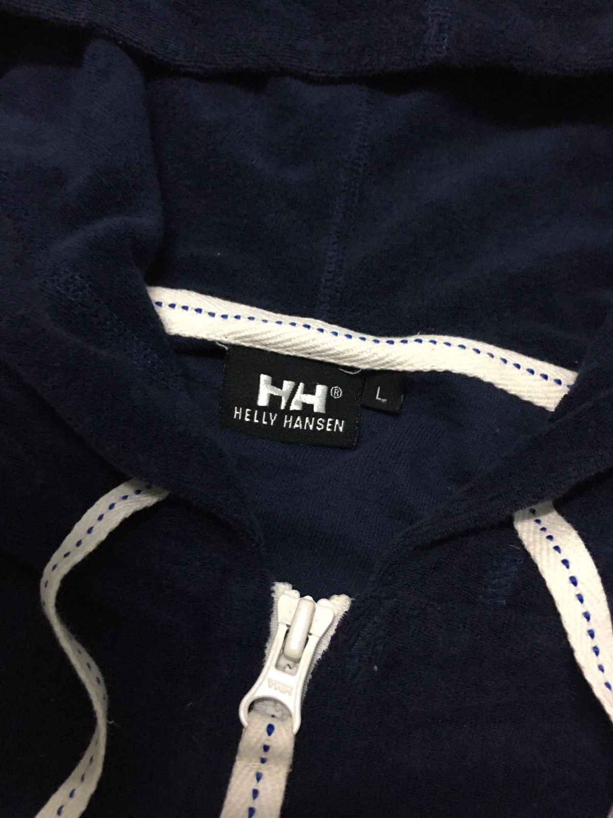Helly Hansen × Vintage Helly Hansen Fleece Hoodie Logo Embroidery Size US M / EU 48-50 / 2 - 3 Thumbnail
