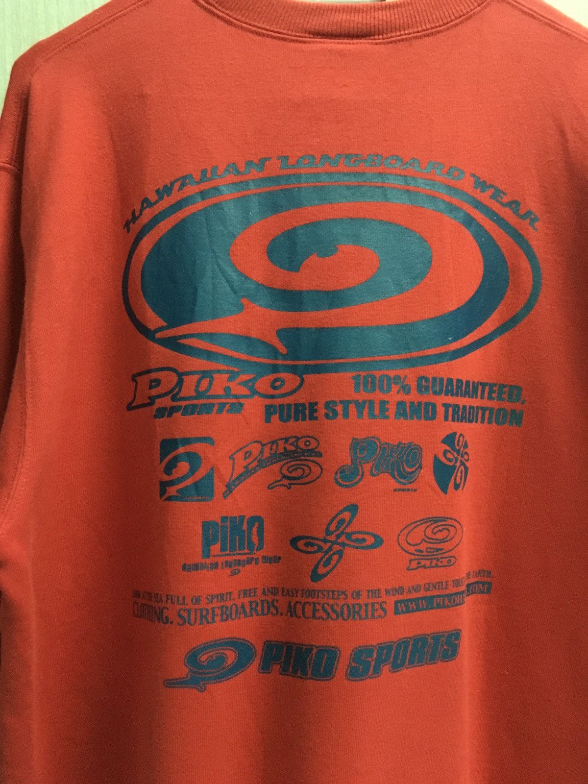 Vintage Vintage piko hawaiian sweatshirt deadstock Size US M / EU 48-50 / 2 - 6 Thumbnail