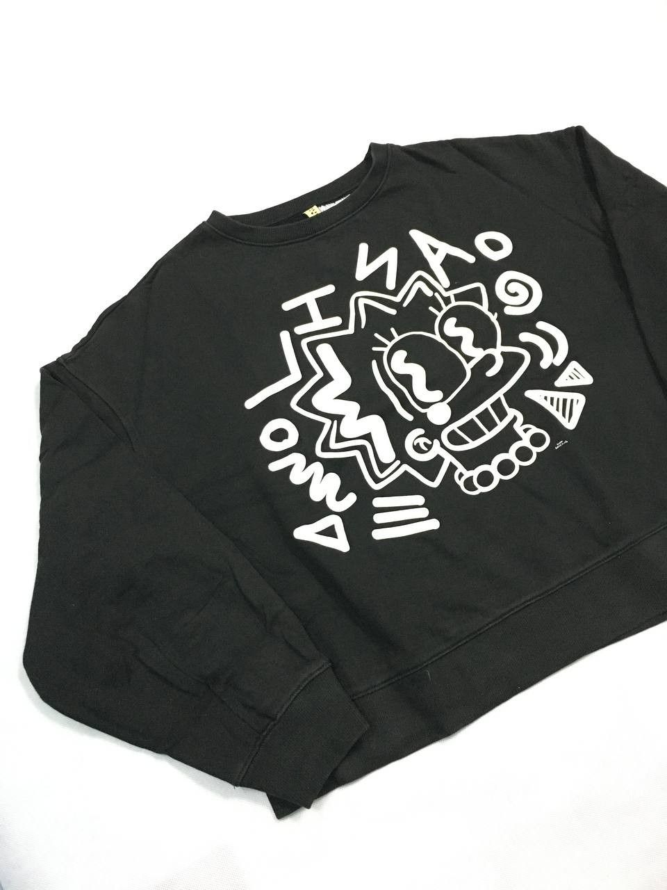 Cartoon Network × H&M × The Simpsons The Simpsons x Matt Groening Crop Baggie Sweatshirt Size US S / EU 44-46 / 1 - 2 Thumbnail