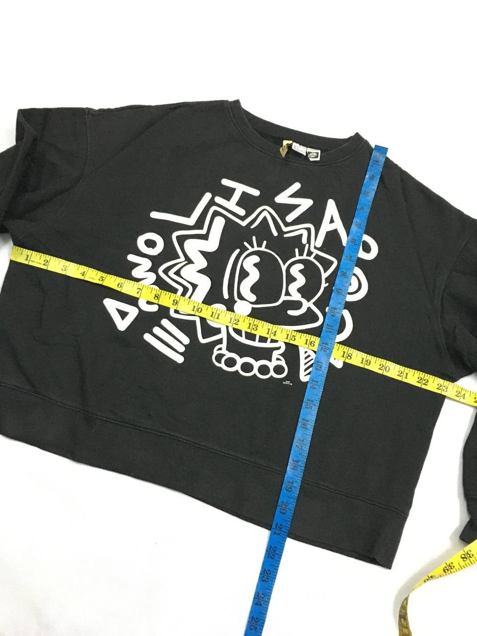 Cartoon Network × H&M × The Simpsons The Simpsons x Matt Groening Crop Baggie Sweatshirt Size US S / EU 44-46 / 1 - 12 Thumbnail