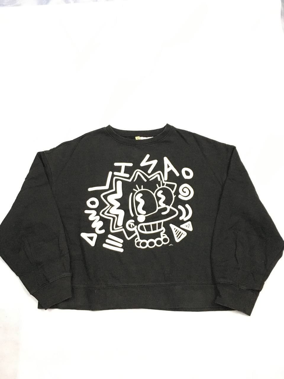 Cartoon Network × H&M × The Simpsons The Simpsons x Matt Groening Crop Baggie Sweatshirt Size US S / EU 44-46 / 1 - 1 Thumbnail