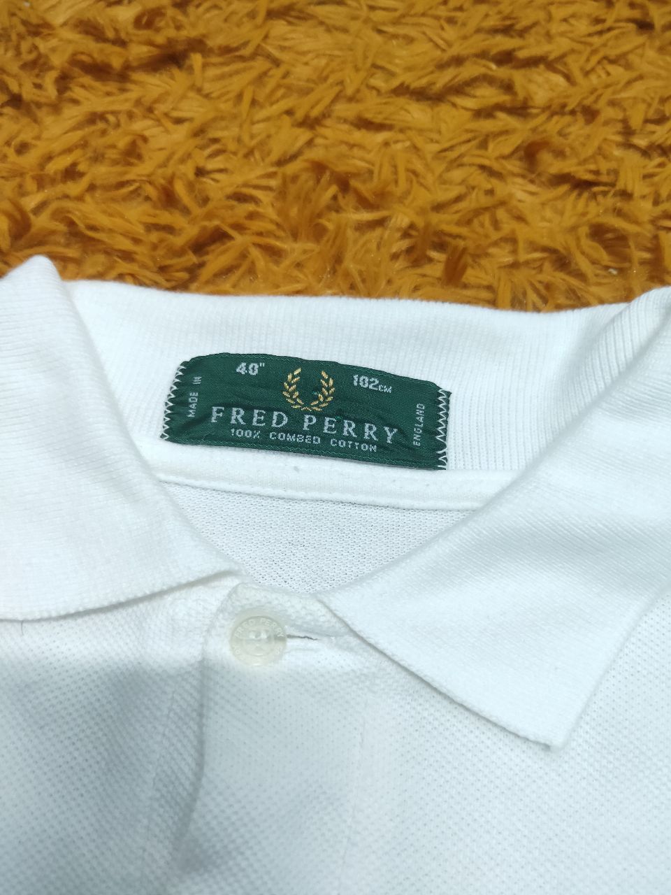 Designer × Fred Perry × Vintage Fred Perry Made In England Polo Tee Size US M / EU 48-50 / 2 - 5 Thumbnail