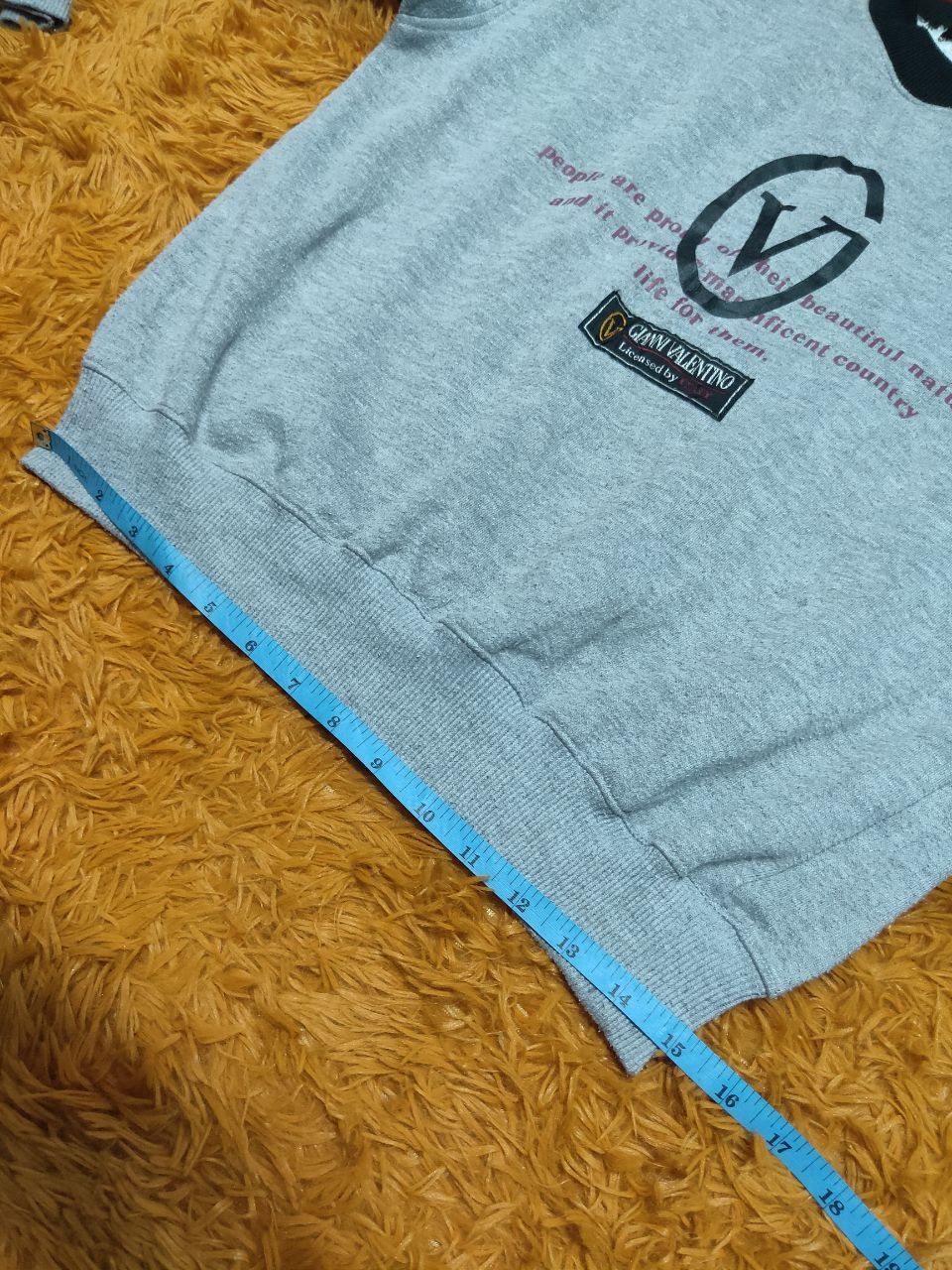 Valentino × Vintage Vintage Gianni Valentino Big Logo Sweatshirt Size US M / EU 48-50 / 2 - 11 Thumbnail