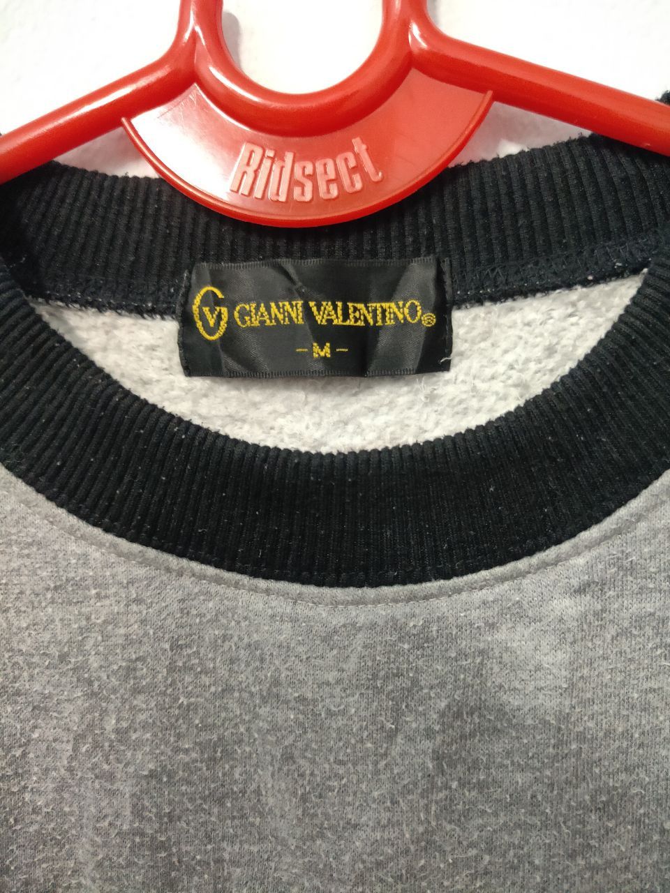 Valentino × Vintage Vintage Gianni Valentino Big Logo Sweatshirt Size US M / EU 48-50 / 2 - 2 Thumbnail