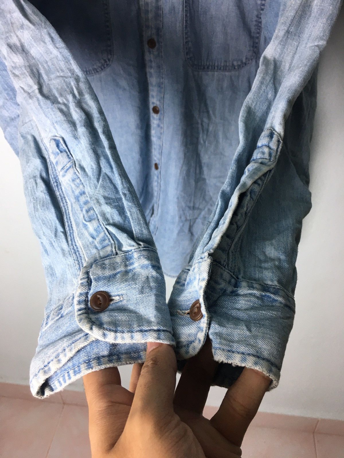 Levi's × Levi's Vintage Clothing Vintage Levis Button Up Shirt Size US L / EU 52-54 / 3 - 6 Thumbnail