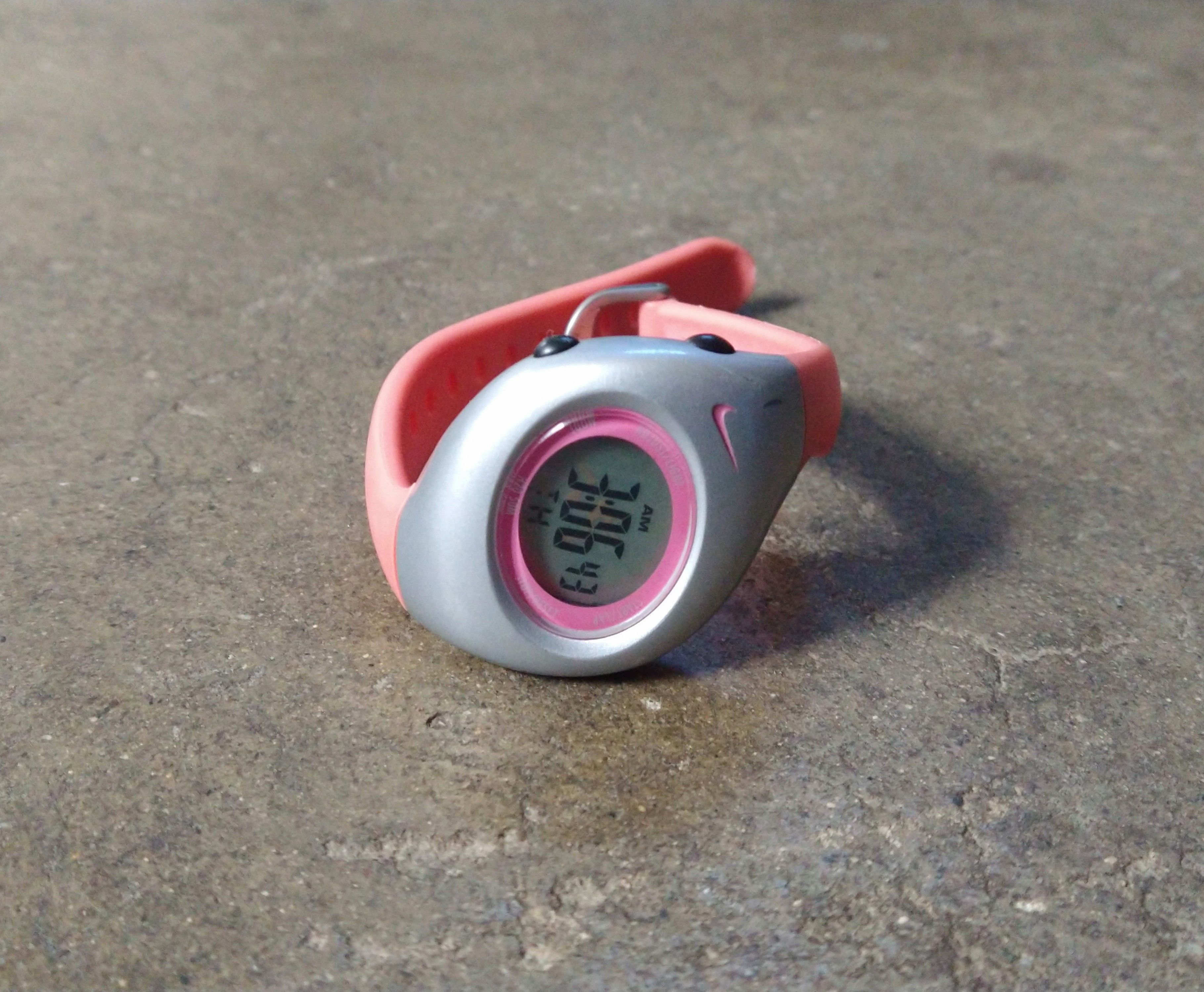 Nike Kids Nike Watch Pink Silver Rubber 6.5 Grailed
