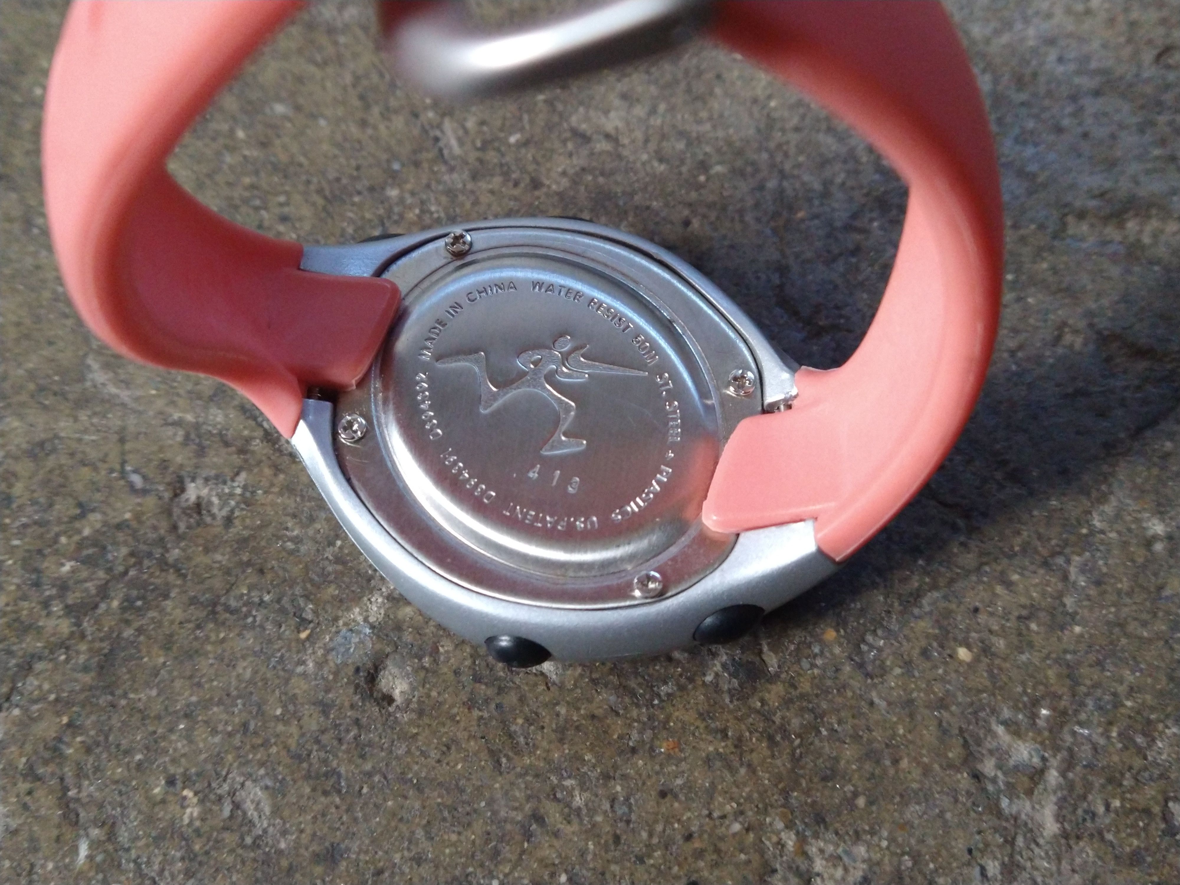 Nike Kids Nike Watch Pink Silver Rubber 6.5" Size ONE SIZE - 9 Thumbnail