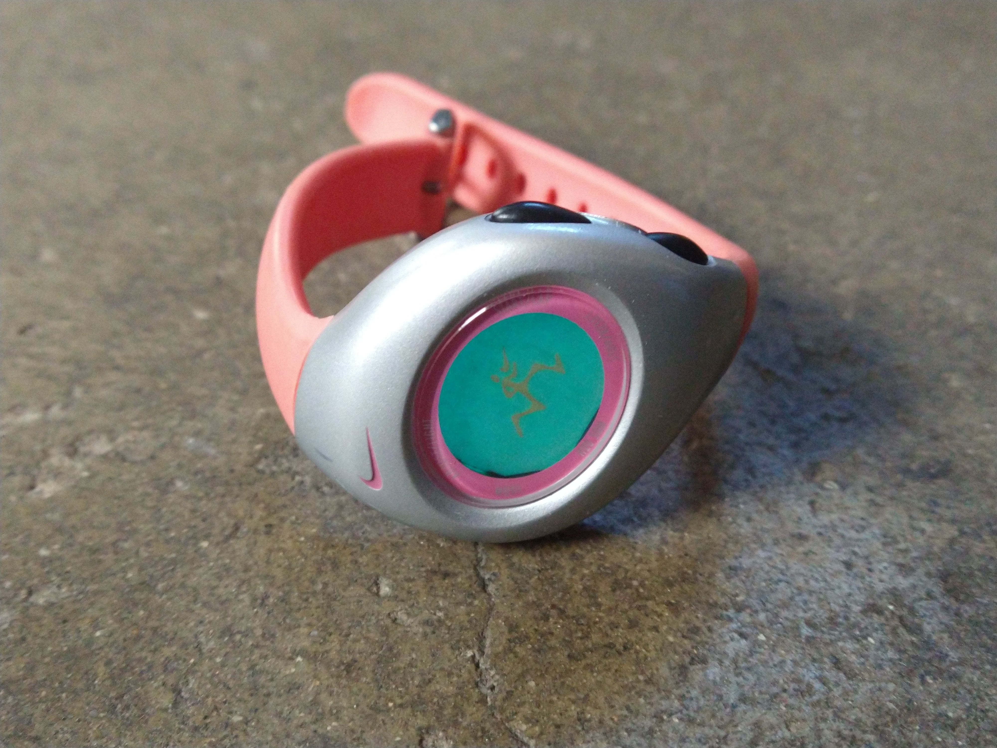 Nike Kids Nike Watch Pink Silver Rubber 6.5" Size ONE SIZE - 3 Thumbnail