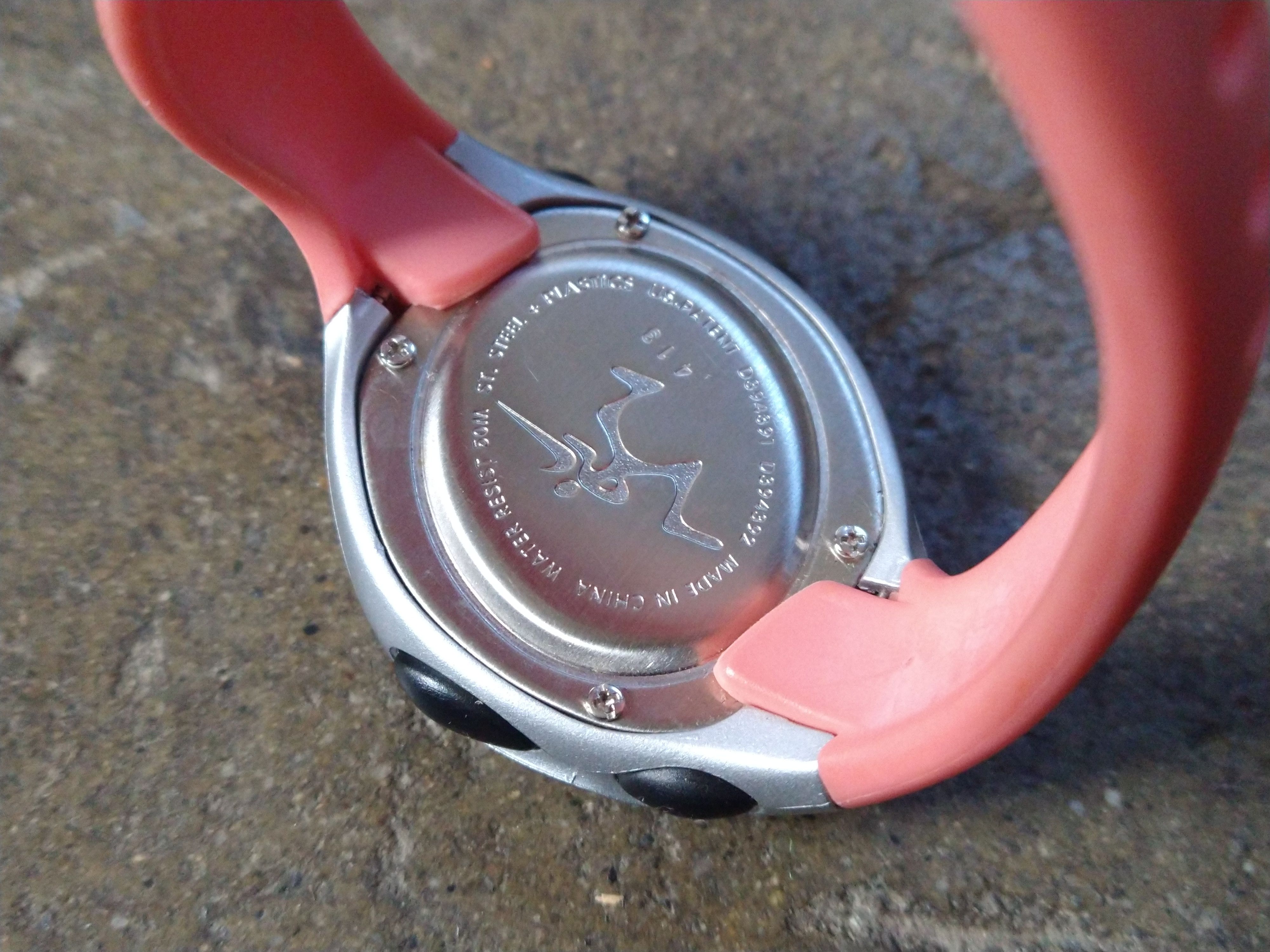 Nike Kids Nike Watch Pink Silver Rubber 6.5" Size ONE SIZE - 10 Thumbnail