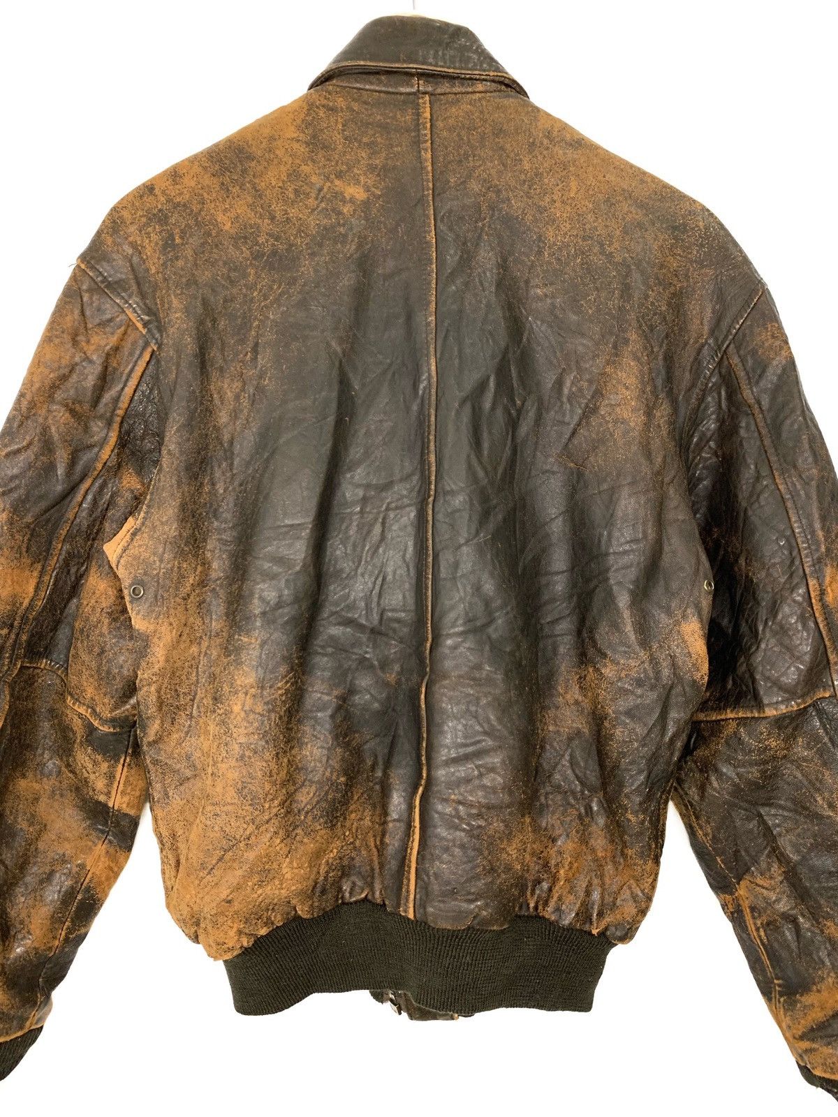 Avirex RARE‼️Avirex LTD TYPE A-2 Air Force Leather Jacket Size US S / EU 44-46 / 1 - 5 Thumbnail