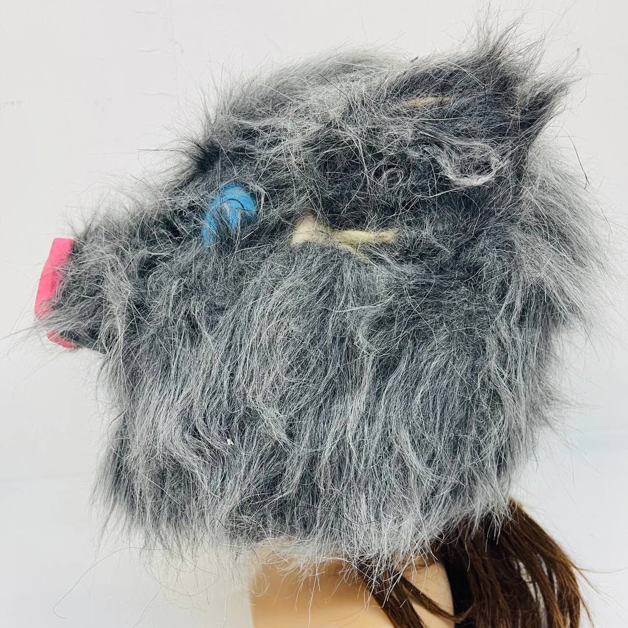 Anime VERY RARE BANPRESTO DEMON SLAYER INOSUKE BEANIE HAT MASK Size ONE SIZE - 8 Thumbnail