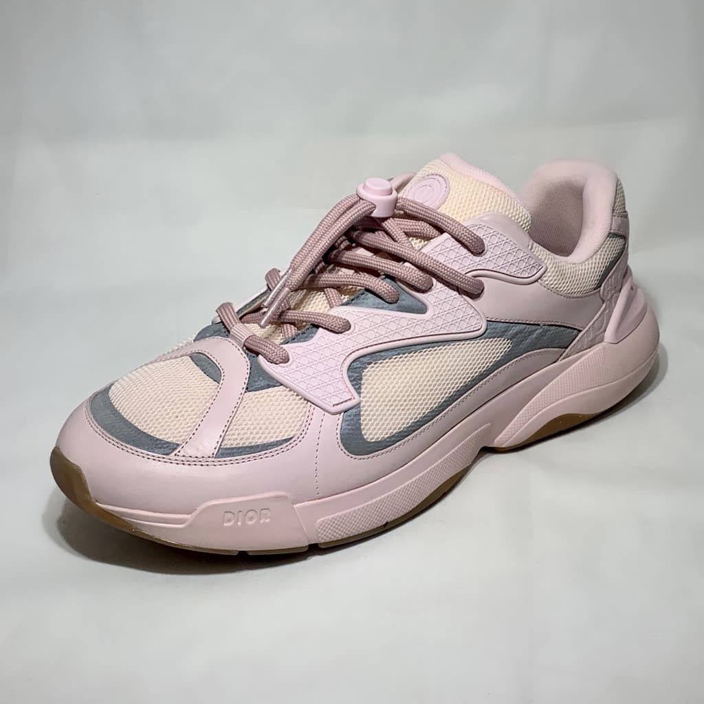 Dior B24 Low Top Sneakers in Pink Size US 9.5 / EU 42-43 - 4 Thumbnail