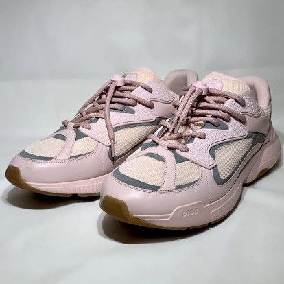 image of Dior B24 Low Top Sneakers In Pink, Men's (Size 9.5)