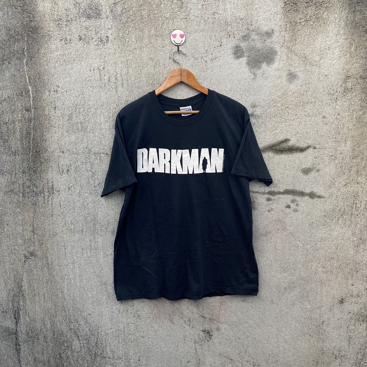 Rap Tees Vintage 1990 Darkman Movie Promo Tshirt american superhero Size US XL / EU 56 / 4 - 5 Thumbnail