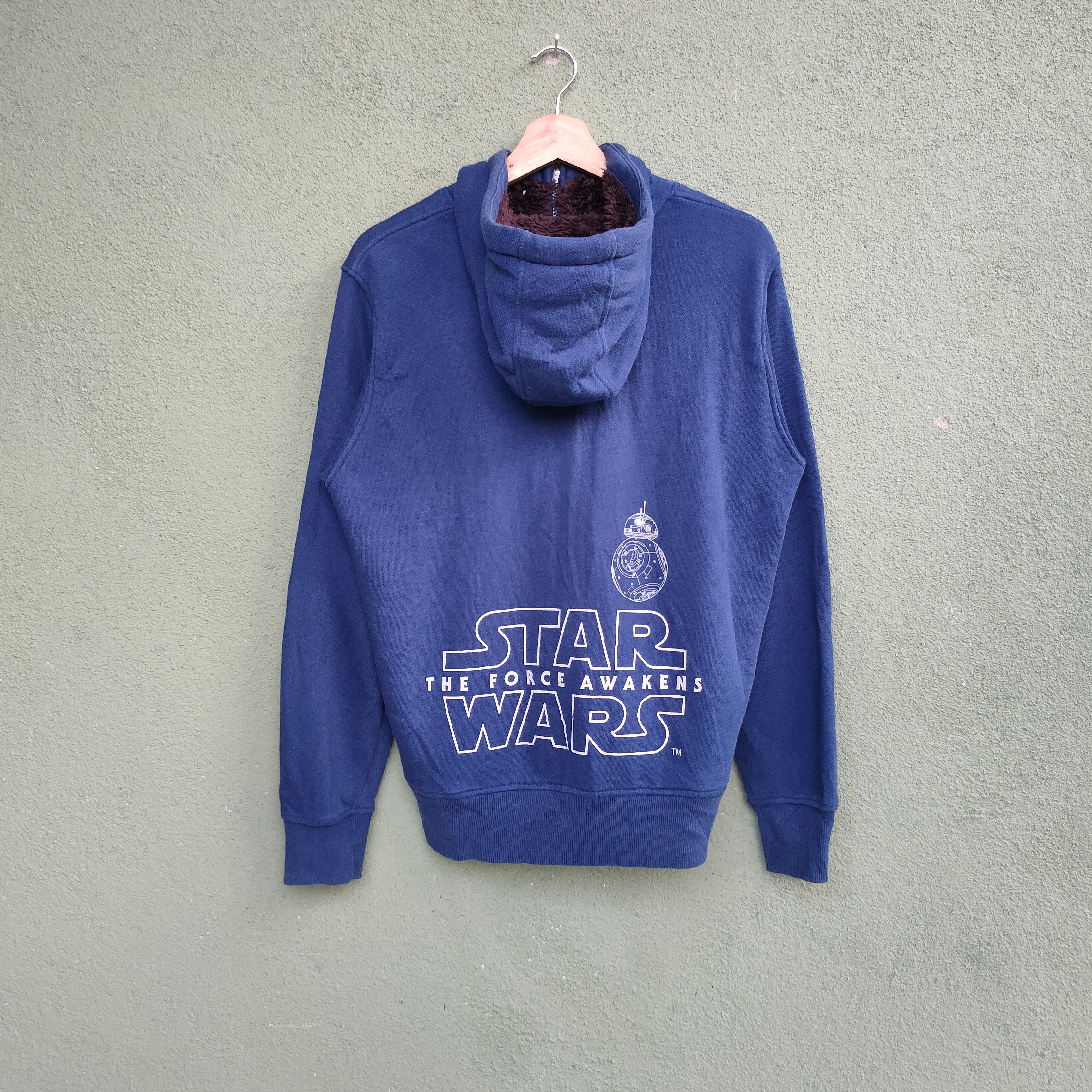 Star Wars Vtg Uniqlo Star Wars Zipper Ups Hoodie Sweatshirt Sweater Size US L / EU 52-54 / 3 - 12 Thumbnail