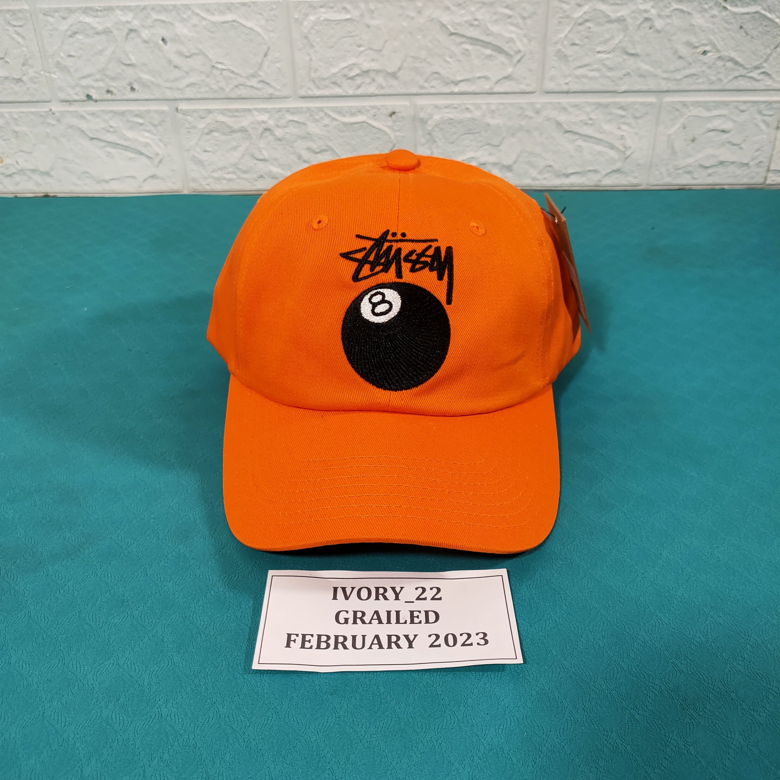 Stussy 🎱🎱eight ball pro cap